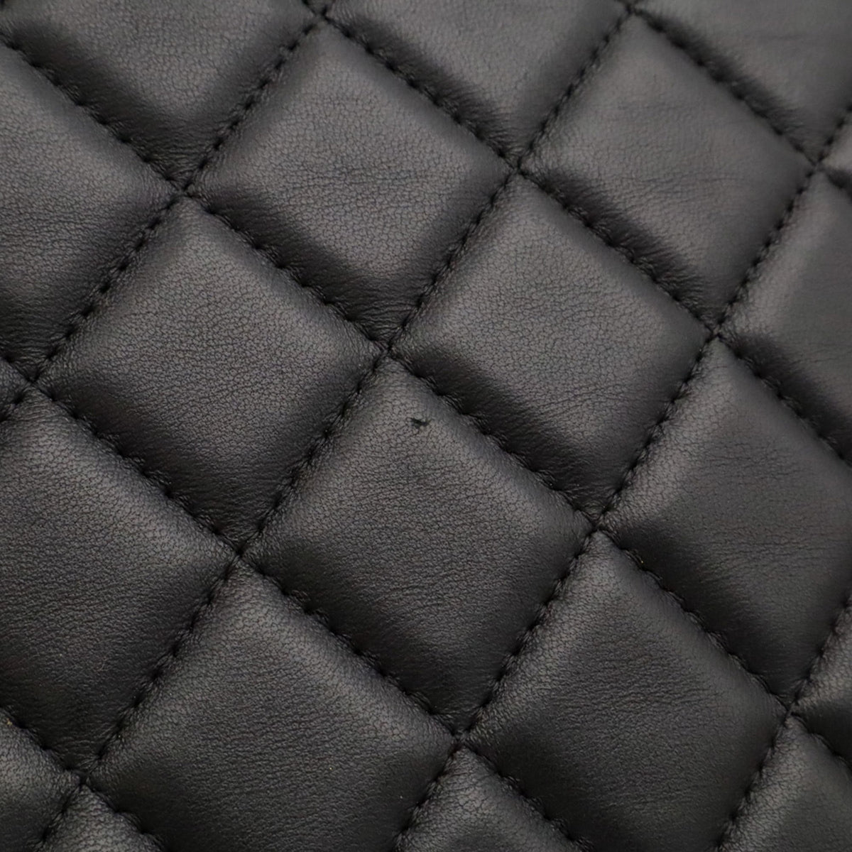 Chanel Black Leather Clutch Bag Pouch (Pre-Owned)