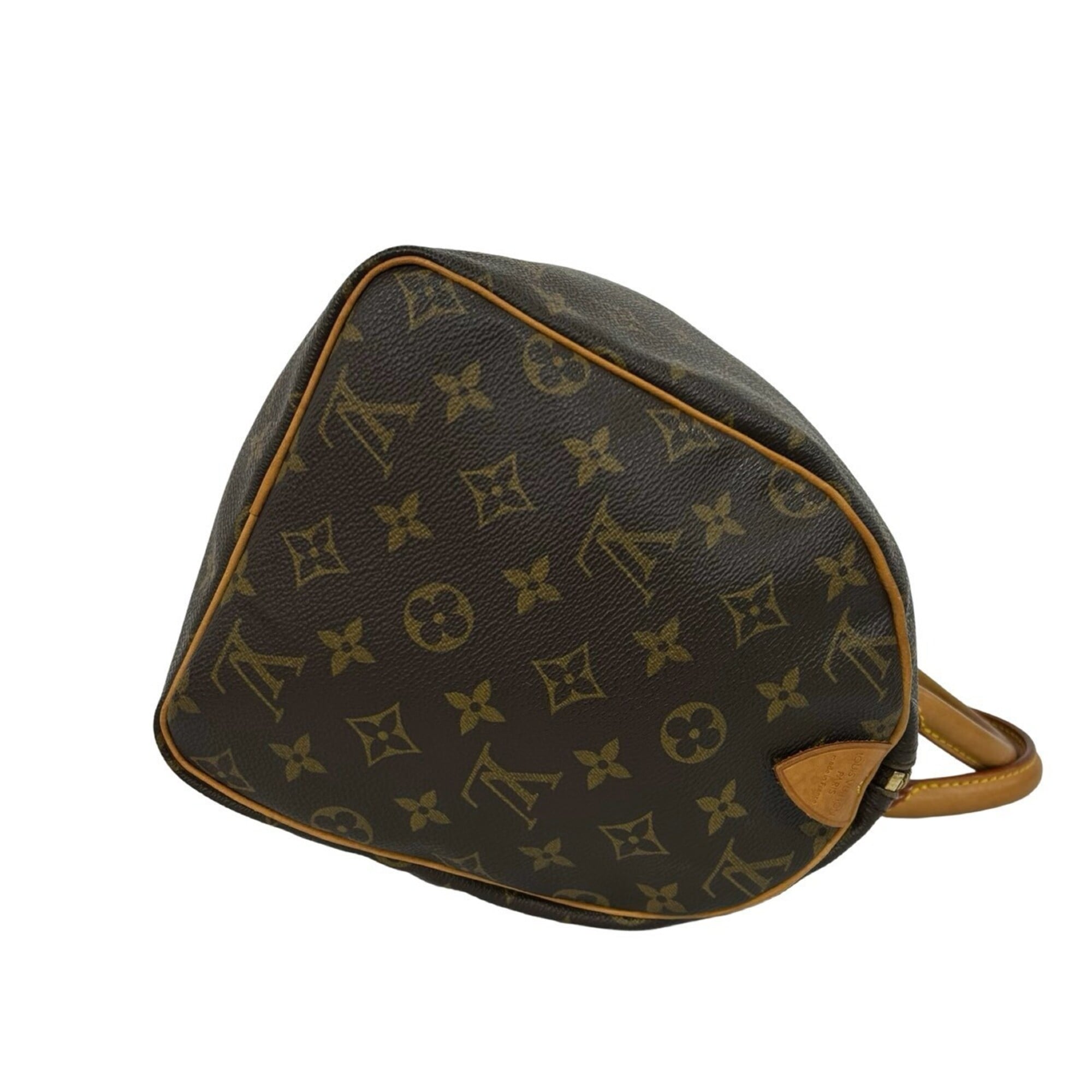 Louis Vuitton Brown Leather Pvc Boston Bag Handbag (Pre-Owned)