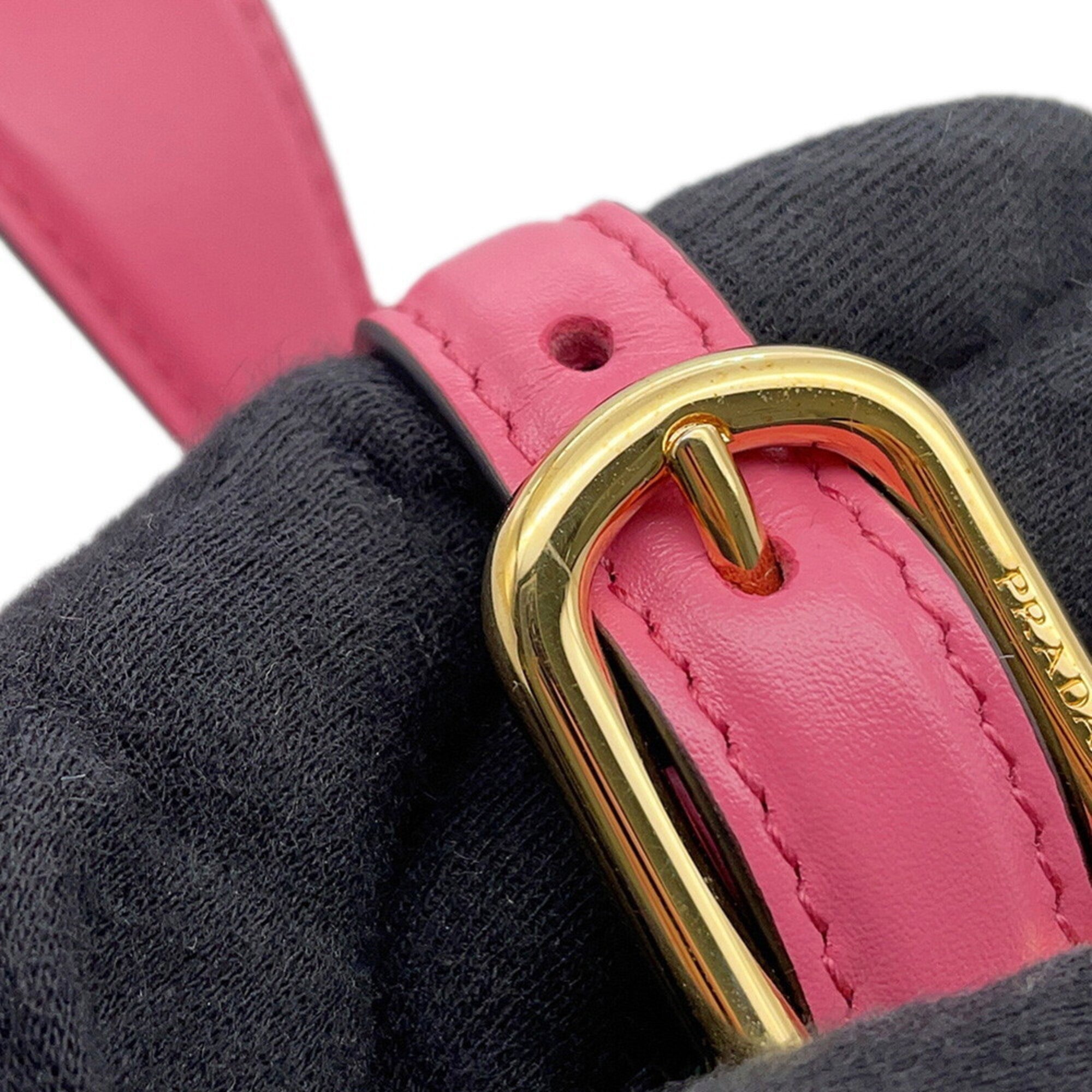 Prada Pink Handbag Shoulder Bag (Pre-Owned)