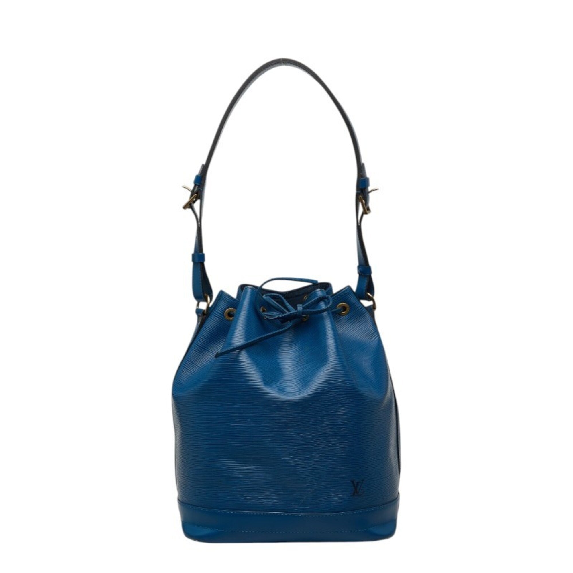 Louis Vuitton Toledo Blue Pvc Leather Shoulder Bag (Pre-Owned)