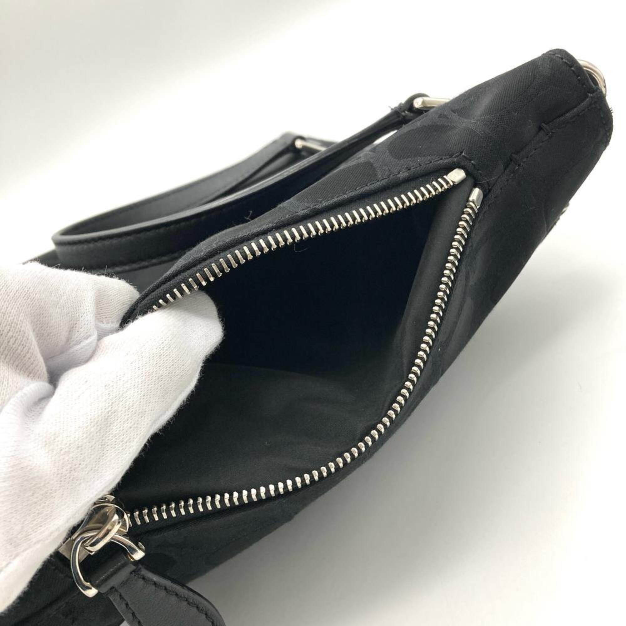 Valentino Black Leather Handbag Shoulder Bag Tote Bag (Pre-Owned)