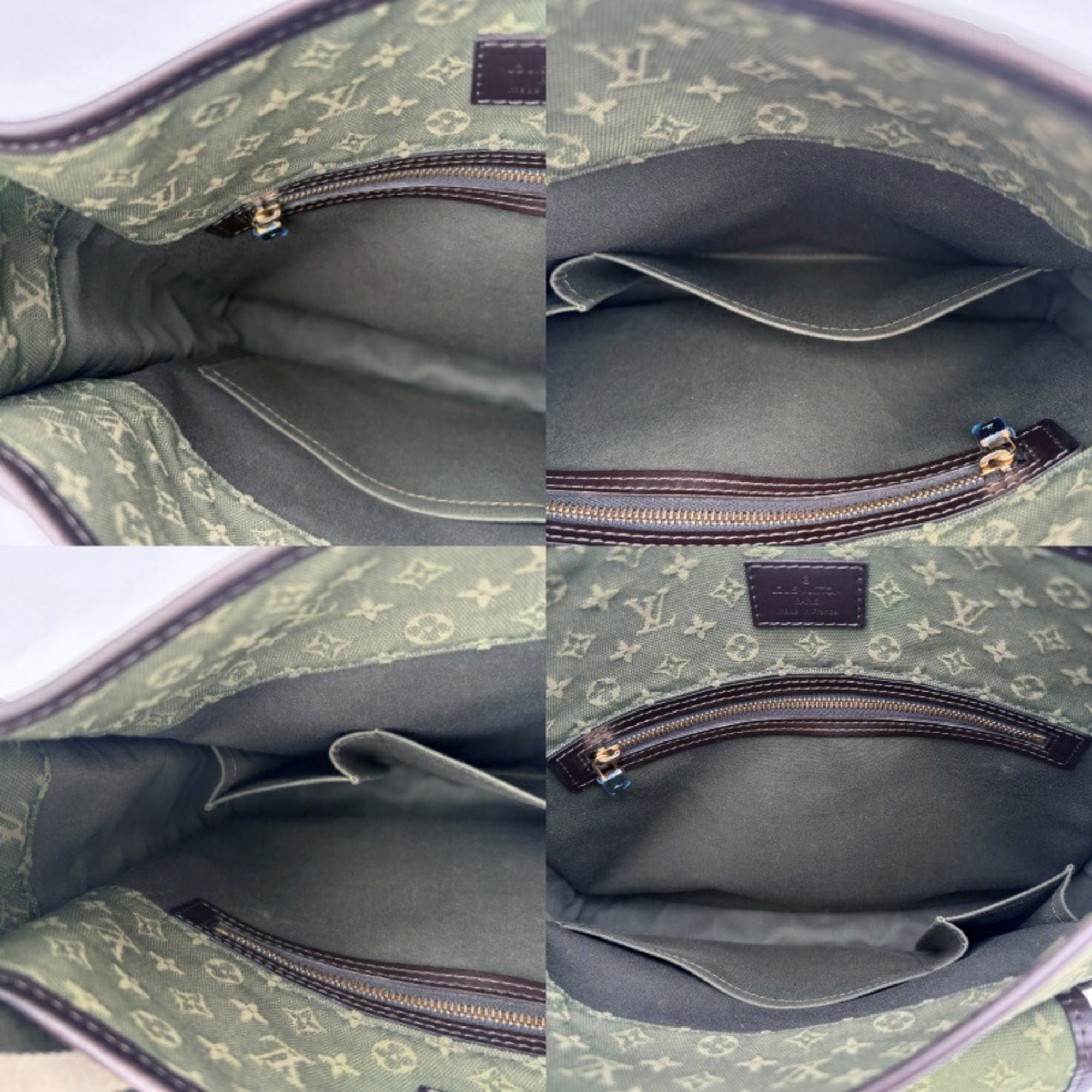 Louis Vuitton Khaki Monogram Mini Shoulder Bag (Pre-Owned)