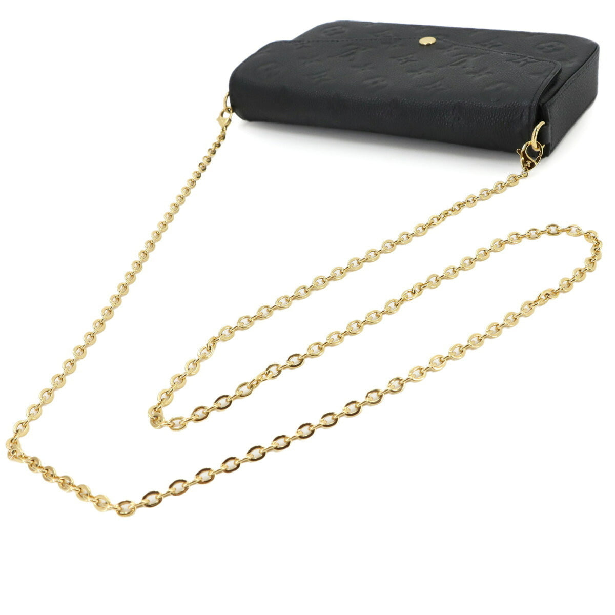 Louis Vuitton Noir Monogram Empreinte Pochette (Pre-Owned)