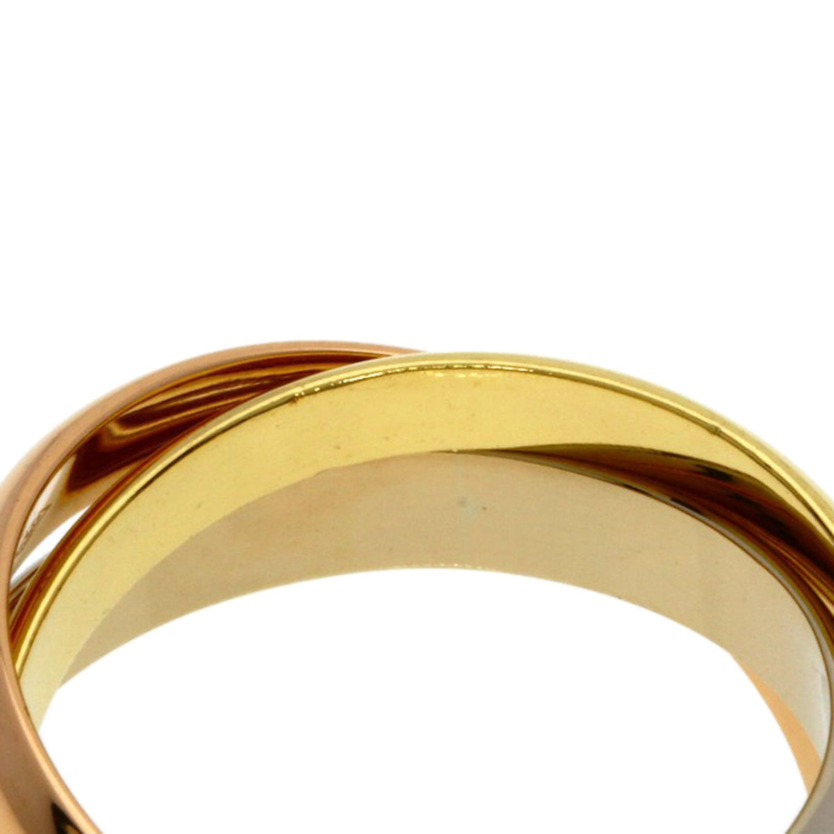 Cartier Trinity Yellow Gold (18K) Pink Gold (18K) White Gold (18K) Band Ring (Pre-Owned)