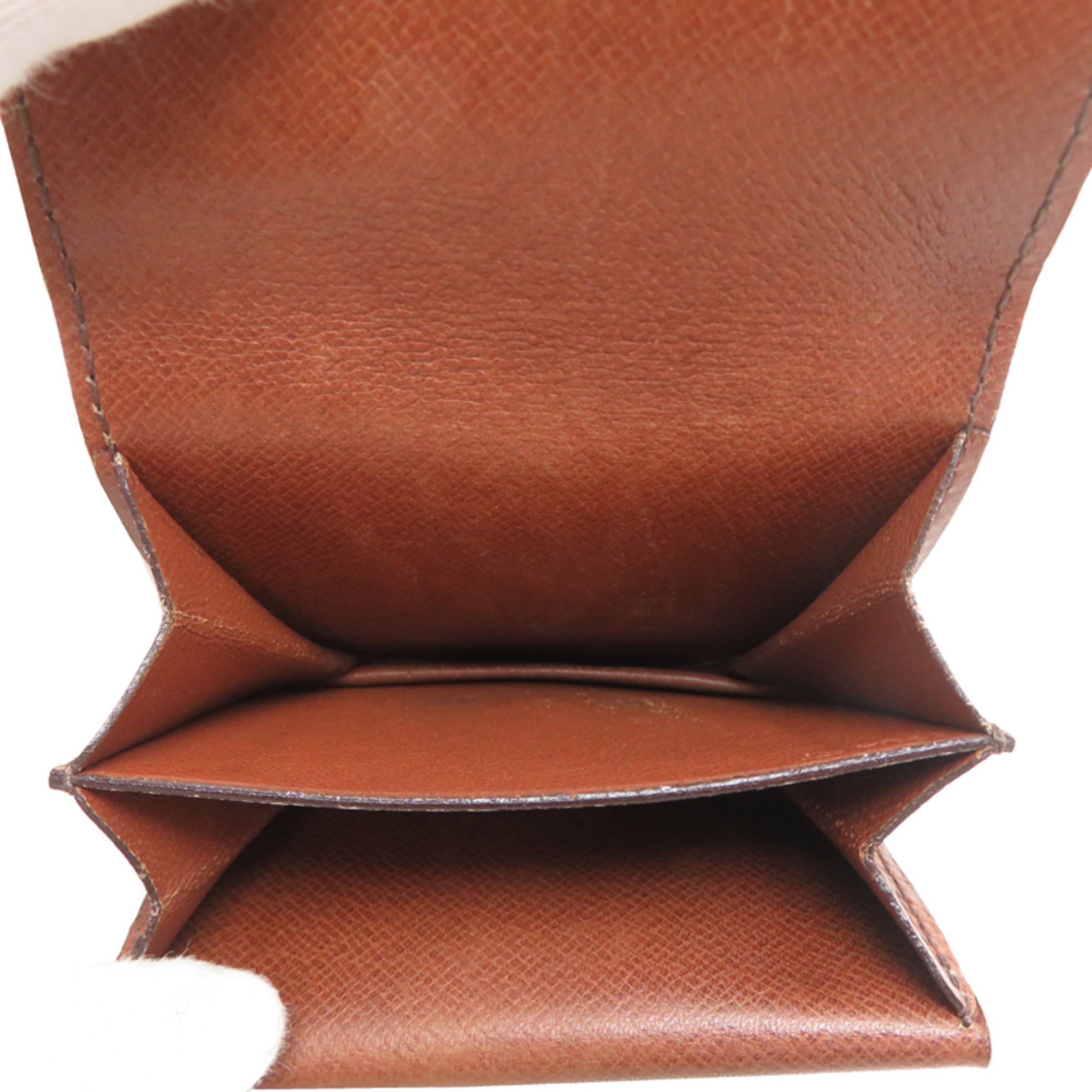 Louis Vuitton Brown Monogram Coin Purse/Coin Case (Pre-Owned)