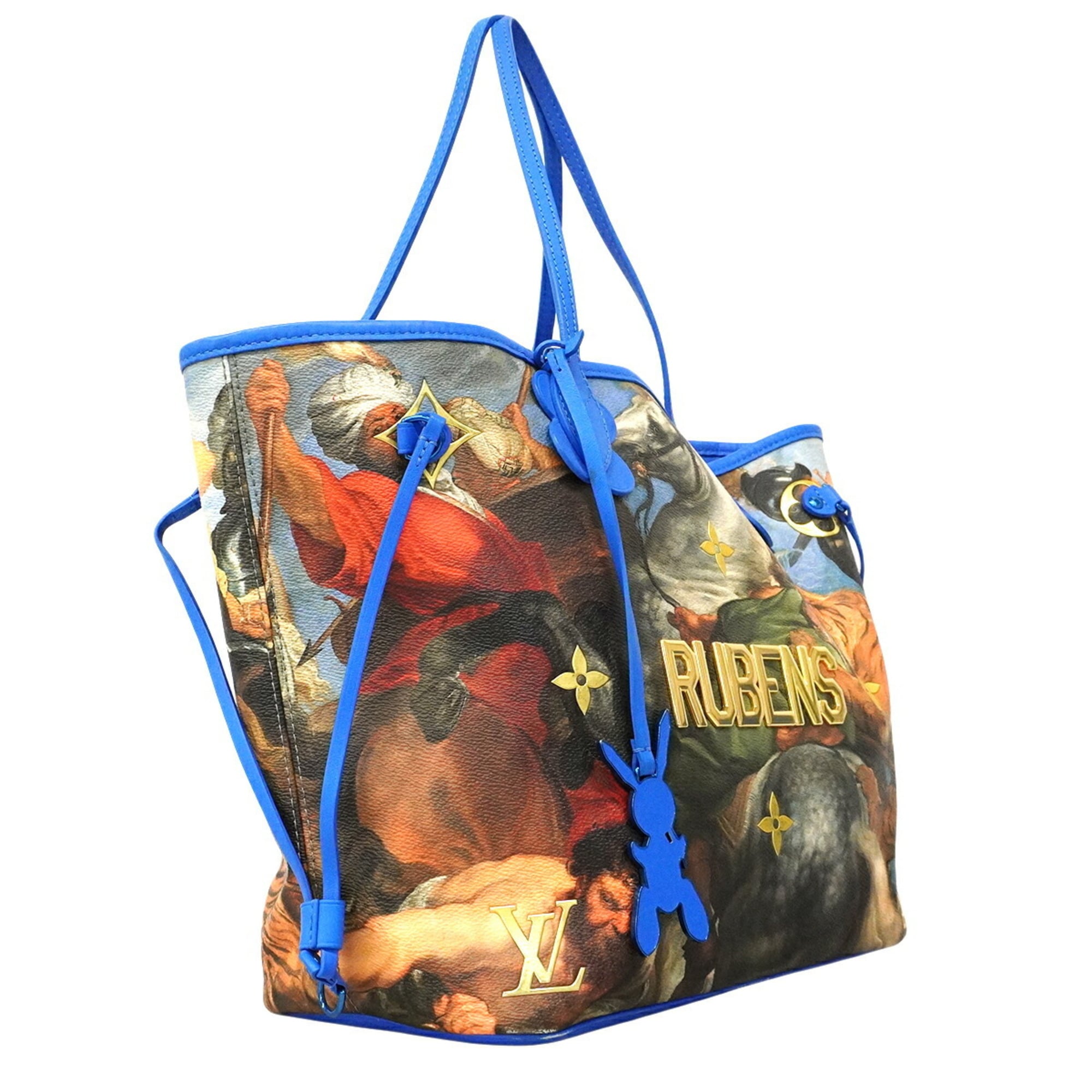 Louis Vuitton Blue Multi-Color Tote Bag (Pre-Owned)