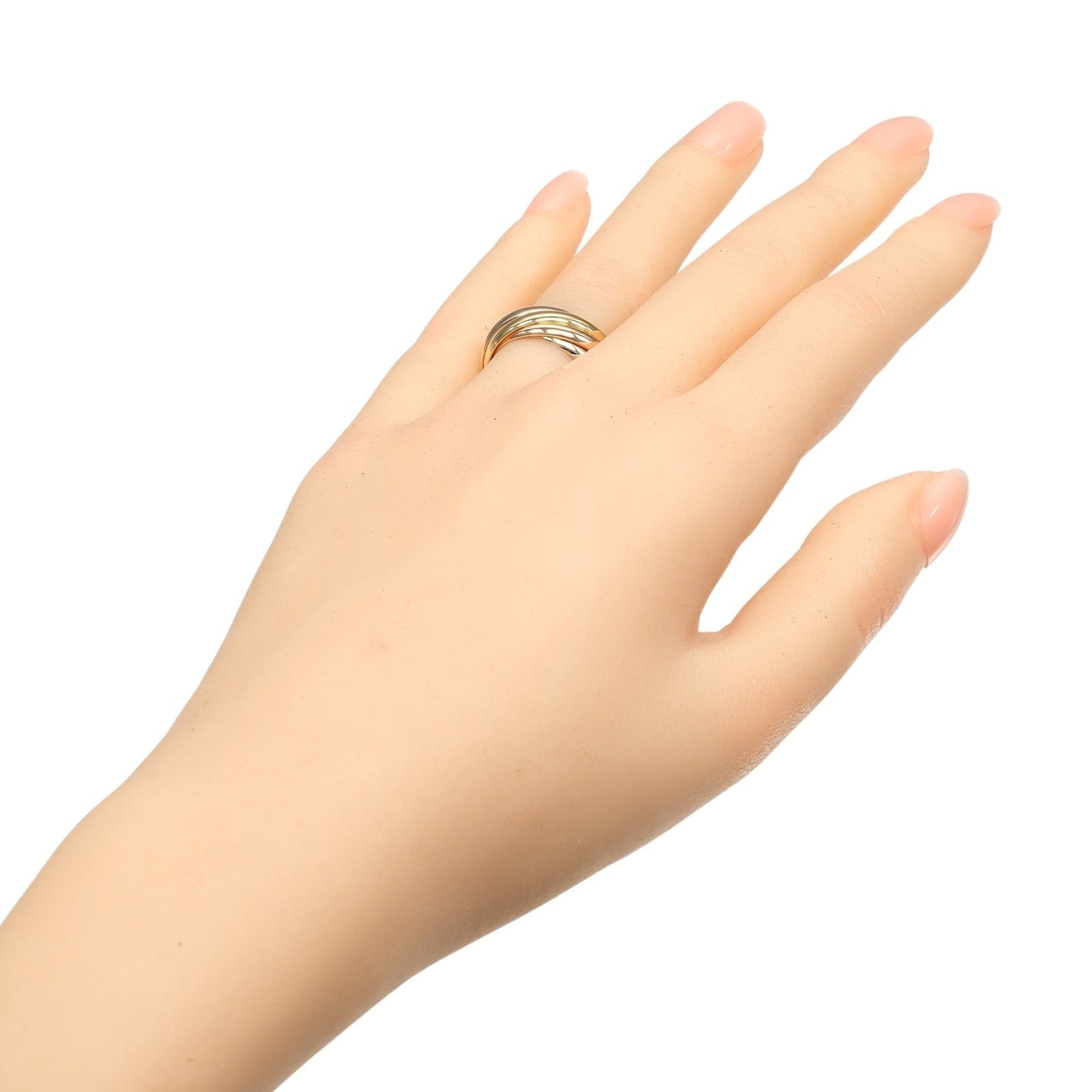 Cartier Yellow Gold (18K) Pink Gold (18K) White Gold (18K) Band Ring (Pre-Owned)