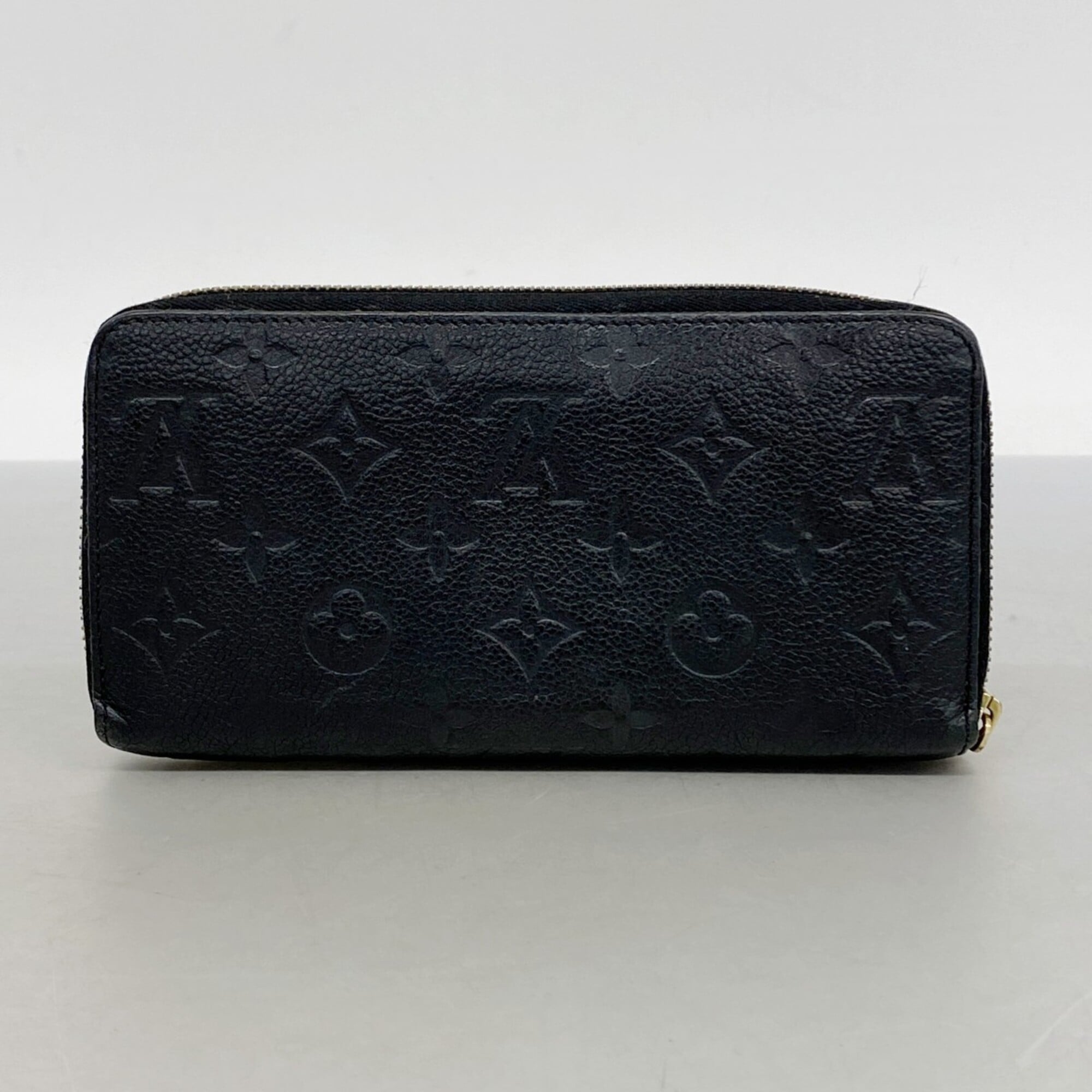 Louis Vuitton Noir Long Wallet (Bi-Fold) (Pre-Owned)