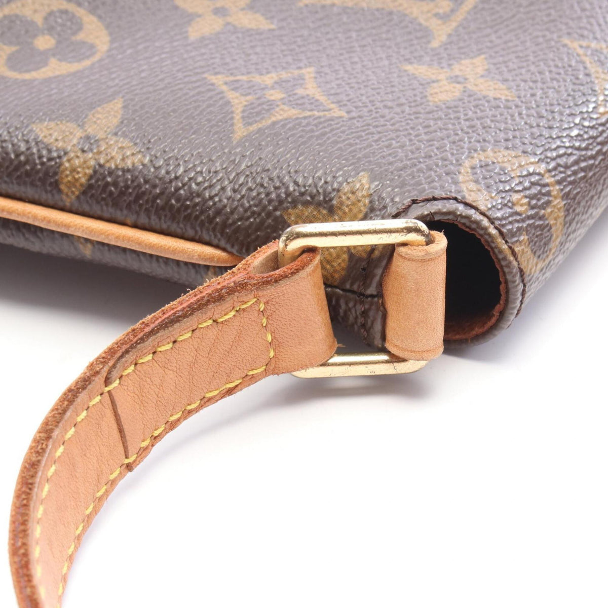 Louis Vuitton Brown Monogram Pvc Coated Canvas Leather Shoulder Bag (Pre-Owned)