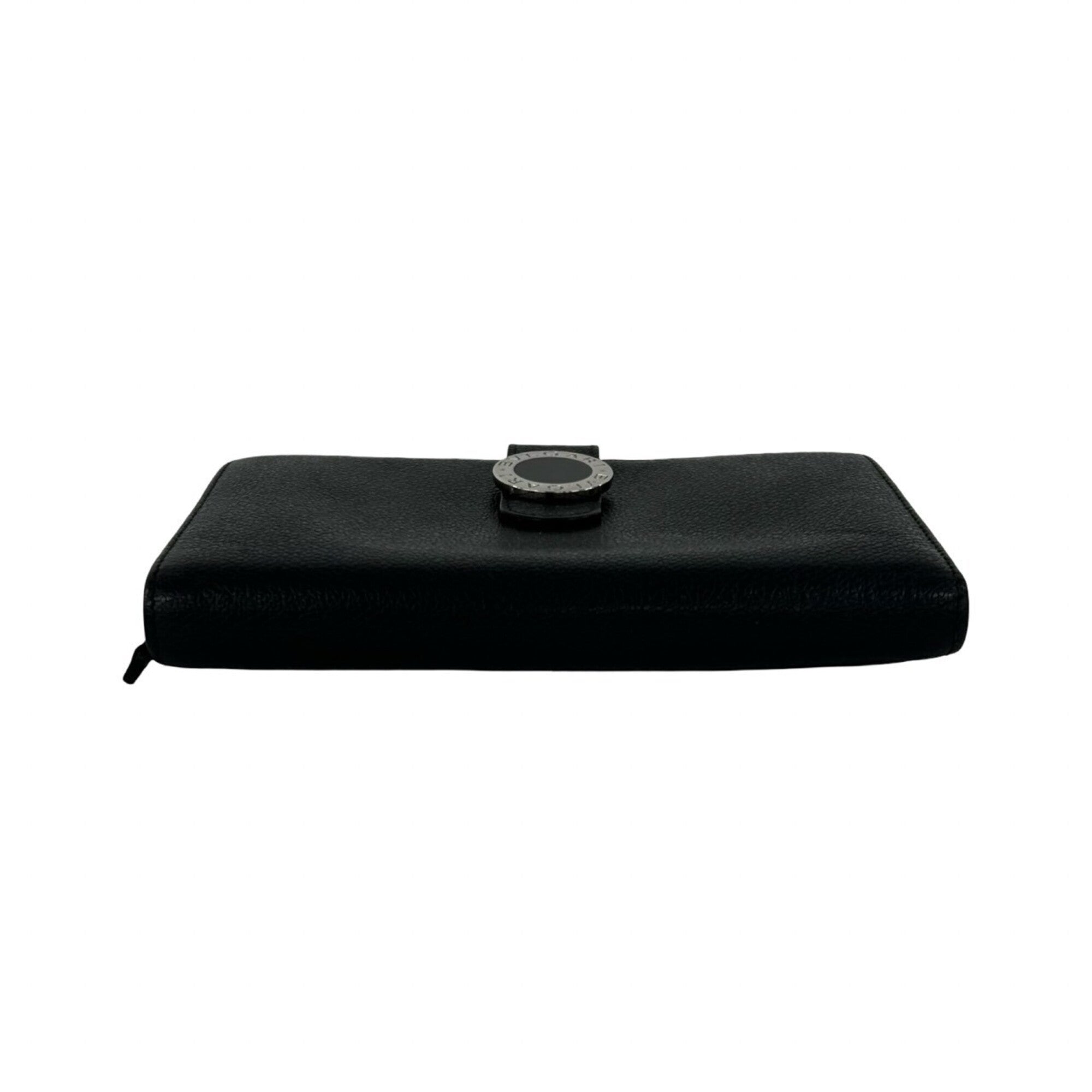 Bvlgari Black Leather Wallet (Bi-Fold) (Pre-Owned)