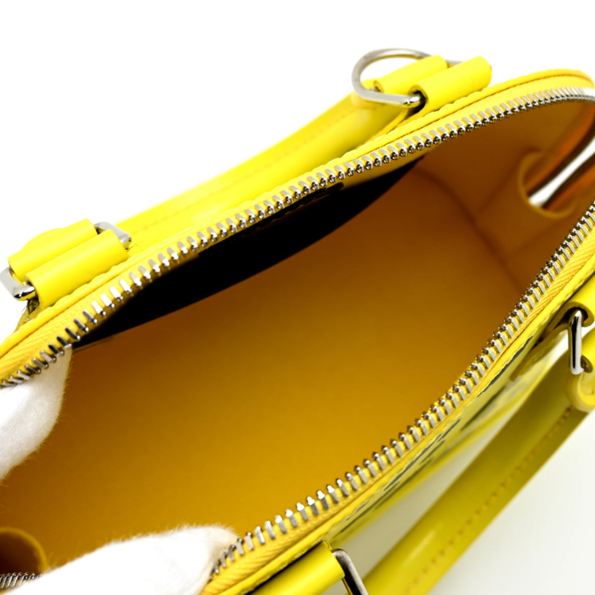 Louis Vuitton Jaune Noir Epi Leather Handbag (Pre-Owned)