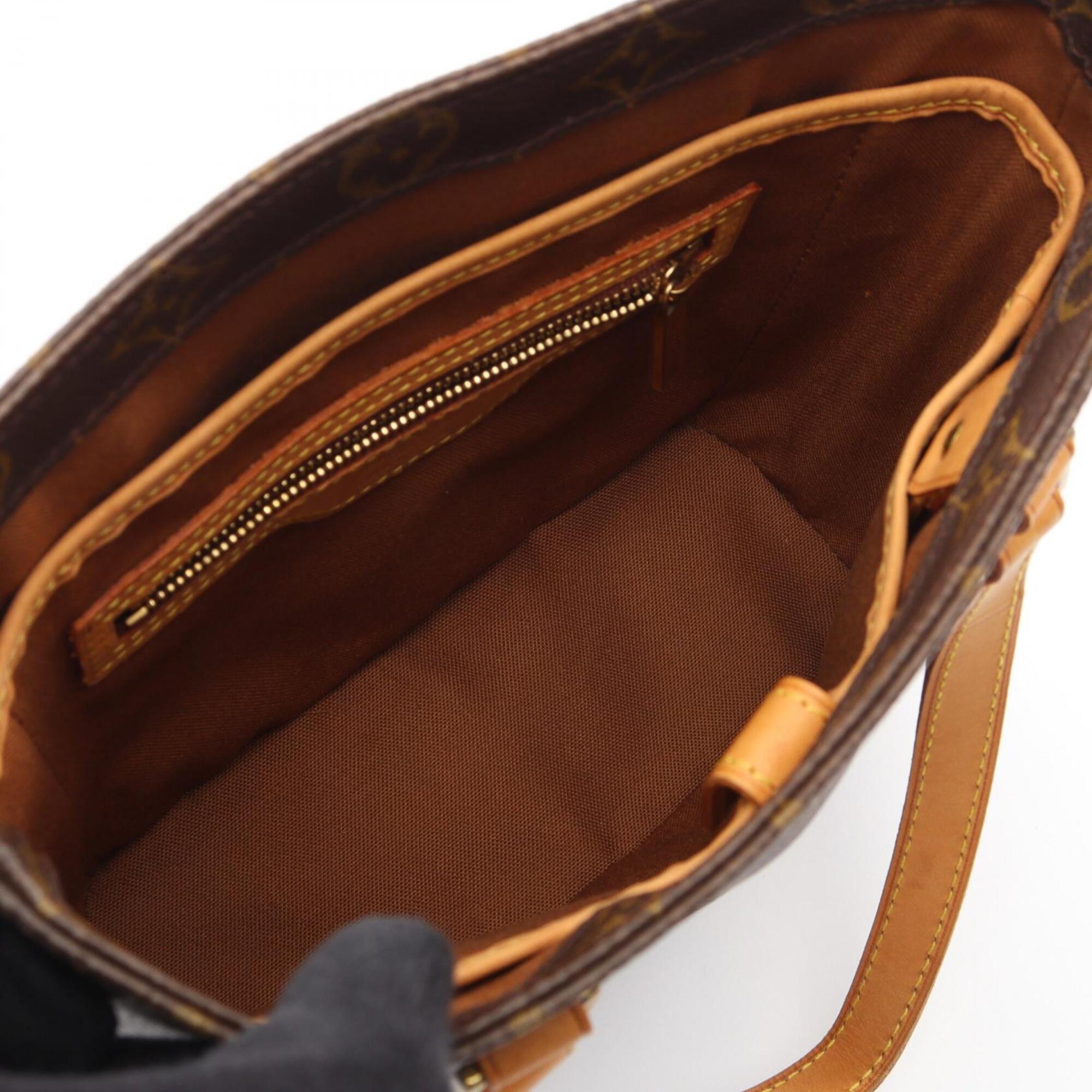 Louis Vuitton Brown Monogram Monogram Leather Handbag (Pre-Owned)