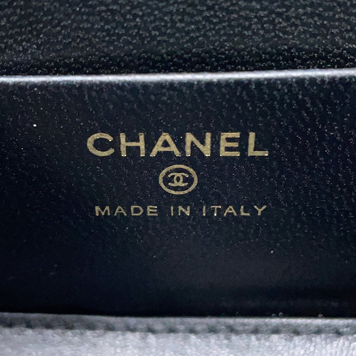 Chanel Gray Navy Tweed Leather Handbag Shoulder Bag (Pre-Owned)