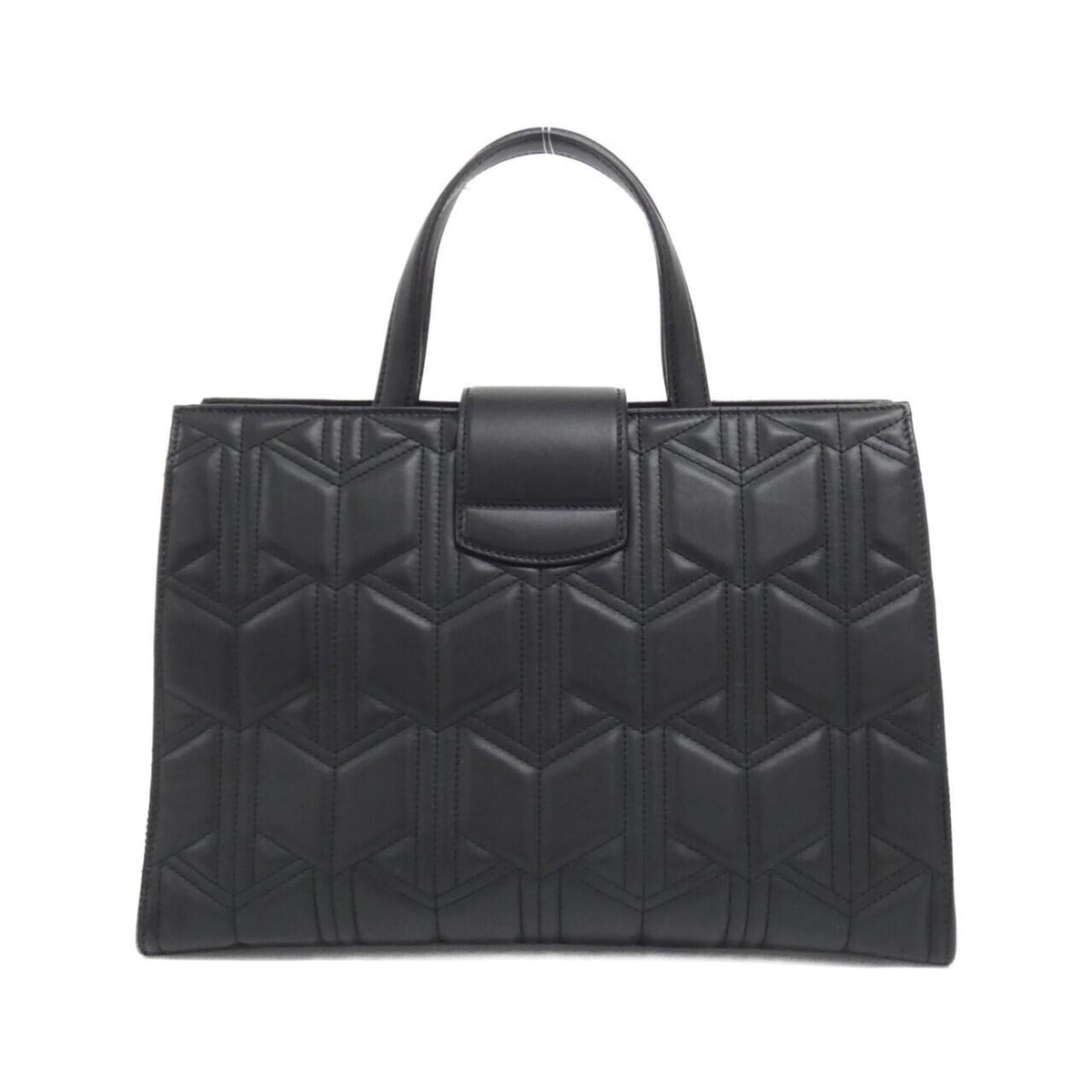 Gucci Black Quilting Leather Handbag (Pre-Owned)
