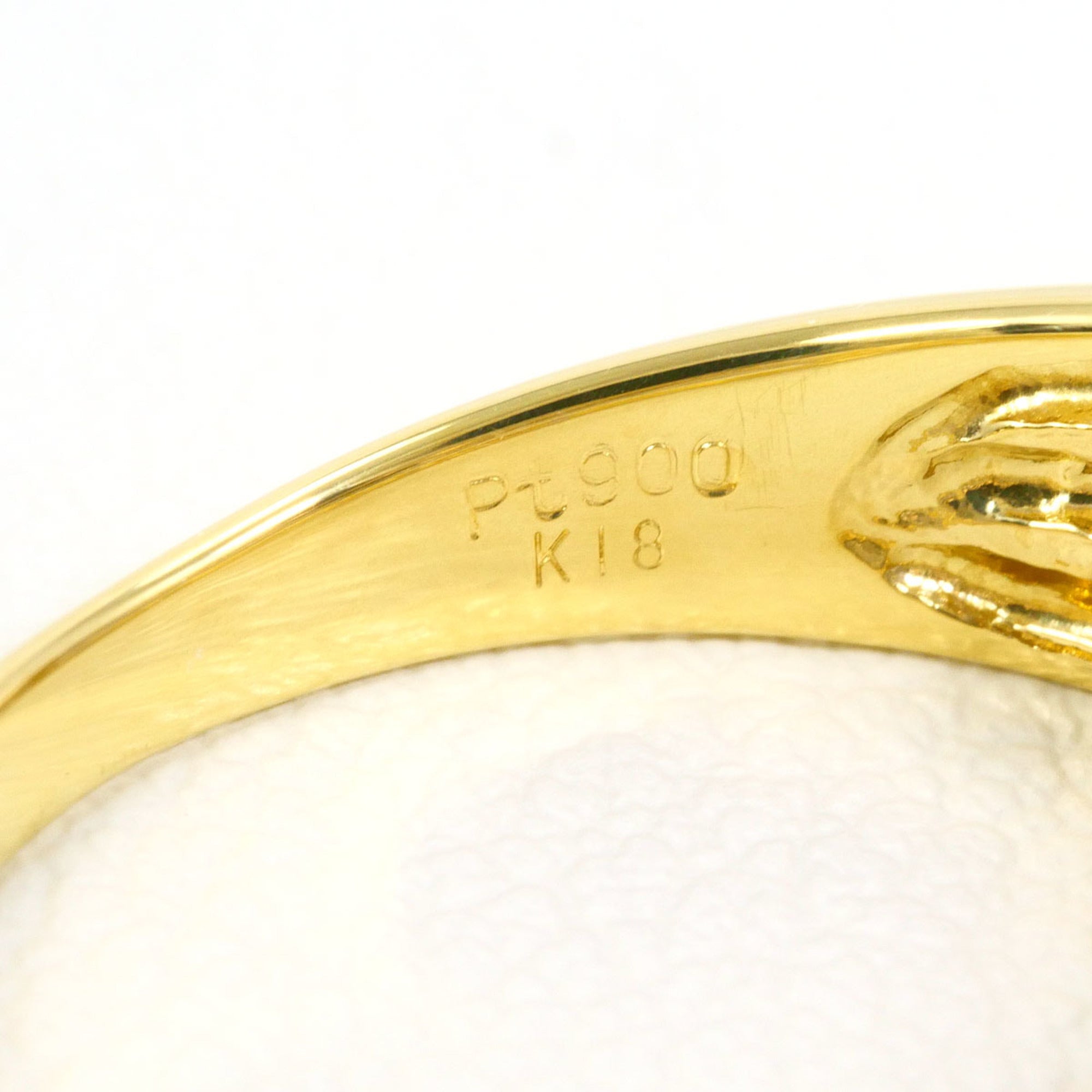 Unbranded Pink Gold Platinum Yellow Gold Yellow Gold (18K) Pink Gold (18K) Platinum 900 Band Ring (Pre-Owned)