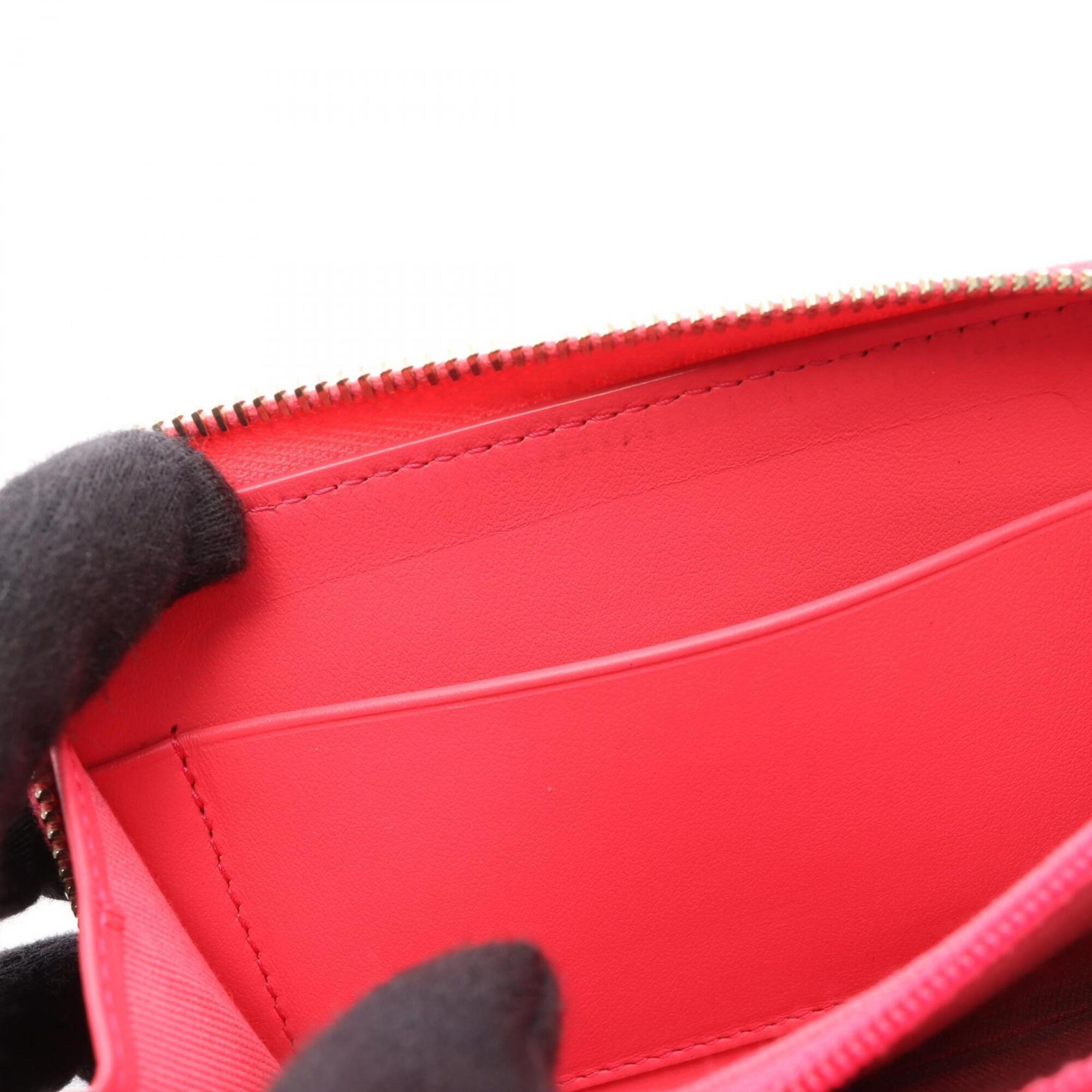 Chanel Pink Grained Calfskin Coin Purse/Coin Case (Pre-Owned)