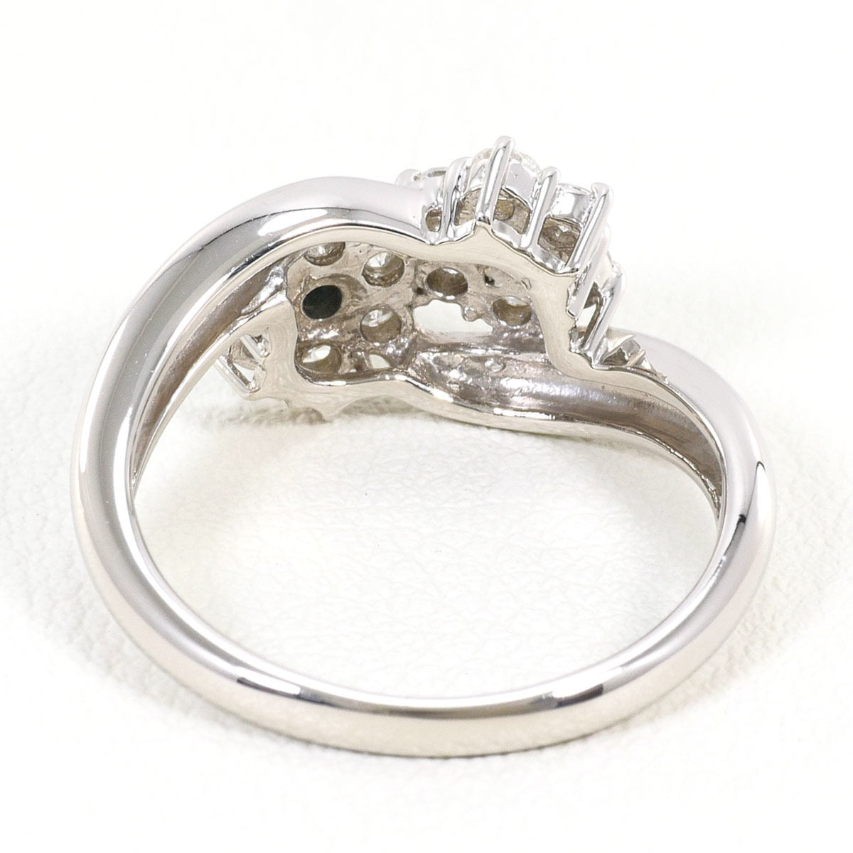 Unbranded Blue Platinum Platinum 900 Band Ring (Pre-Owned)