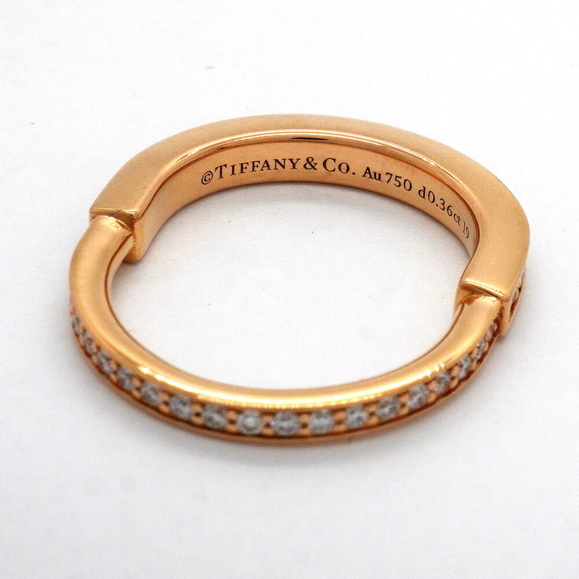 Tiffany Pink Gold (18K) Band Ring (Pre-Owned)