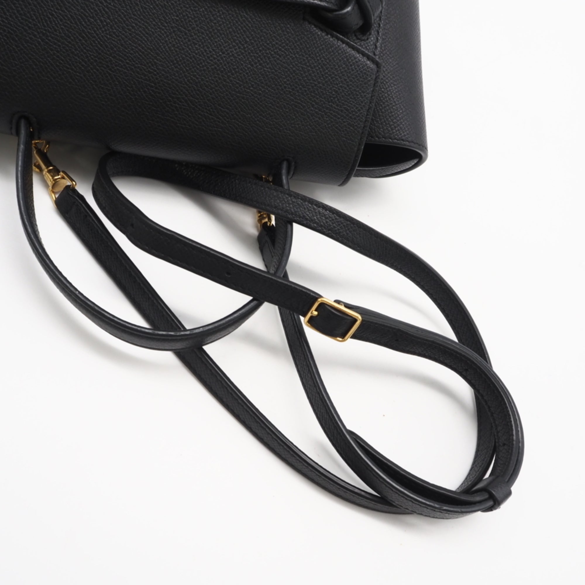 Celine Black Leather Handbag (Pre-Owned)