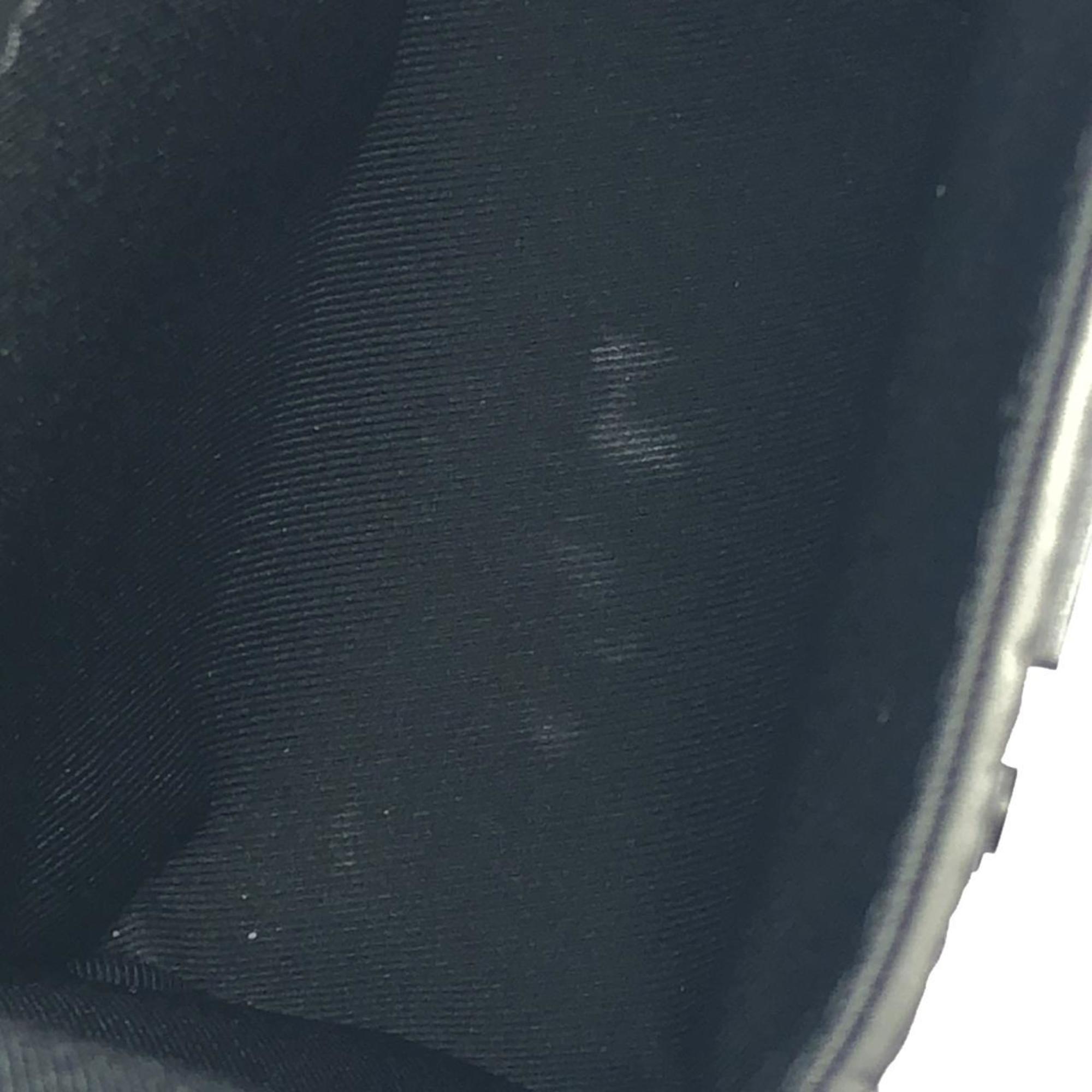 Louis Vuitton Black Leather Shoulder Bag (Pre-Owned)