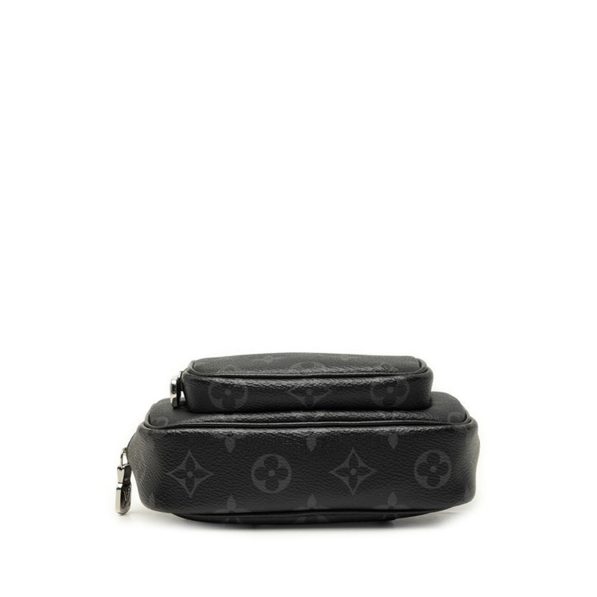 Louis Vuitton Monogram Eclipse Black Noir Pvc Leather Pochette Shoulder Bag (Pre-Owned)