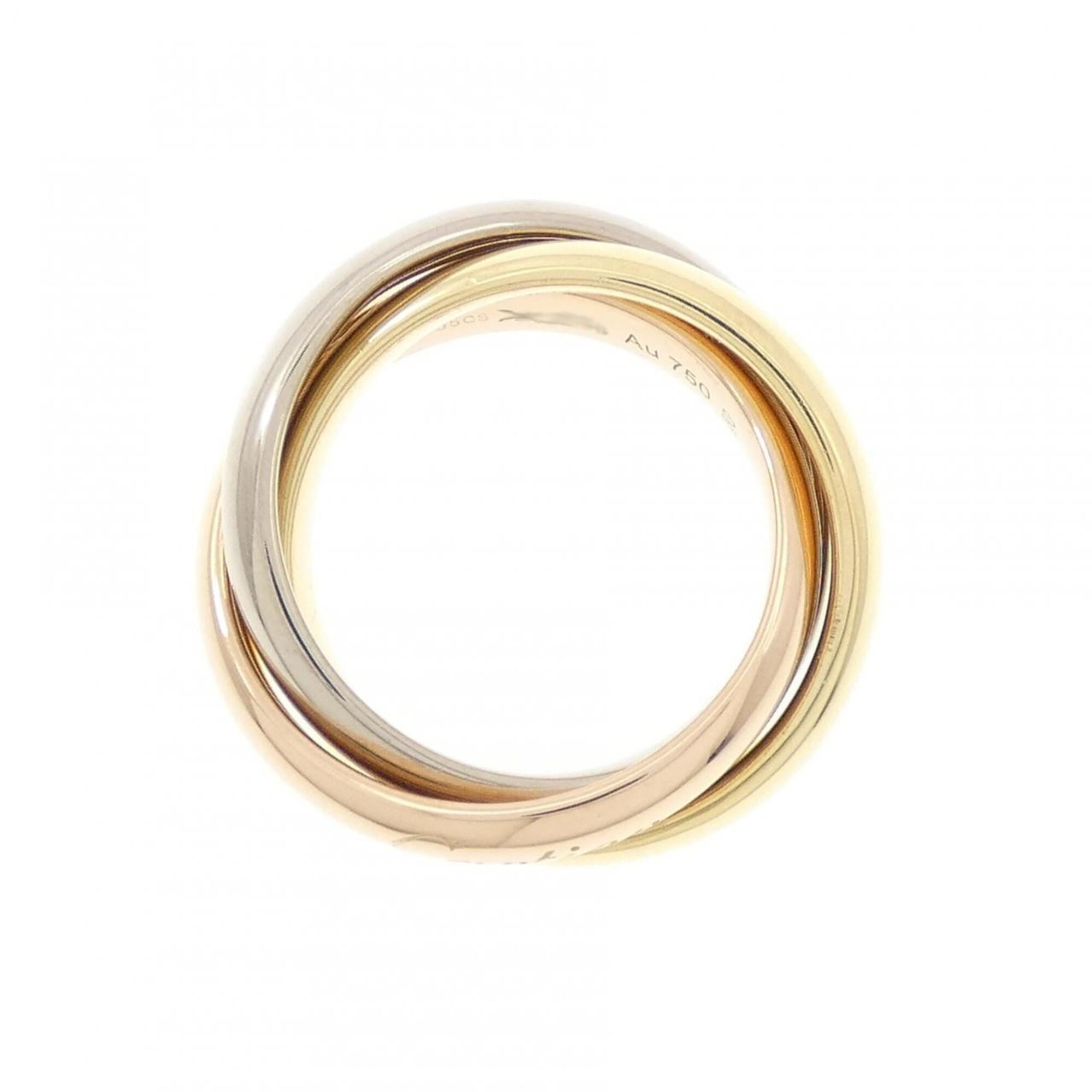 Cartier Yellow Gold (18K) Pink Gold (18K) White Gold (18K) Band Ring (Pre-Owned)