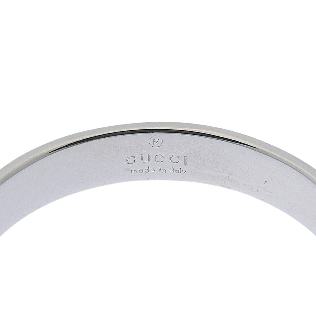 Gucci White Gold (18K) Band Ring (Pre-Owned)