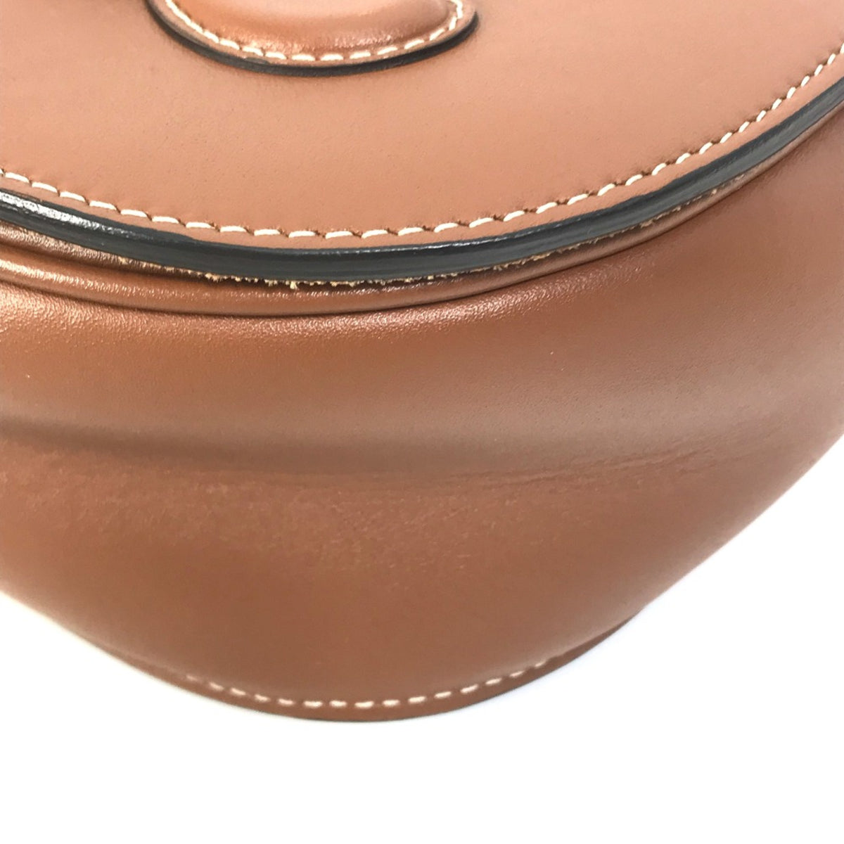 Celine Brown Leather Shoulder Bag (Pre-Owned)