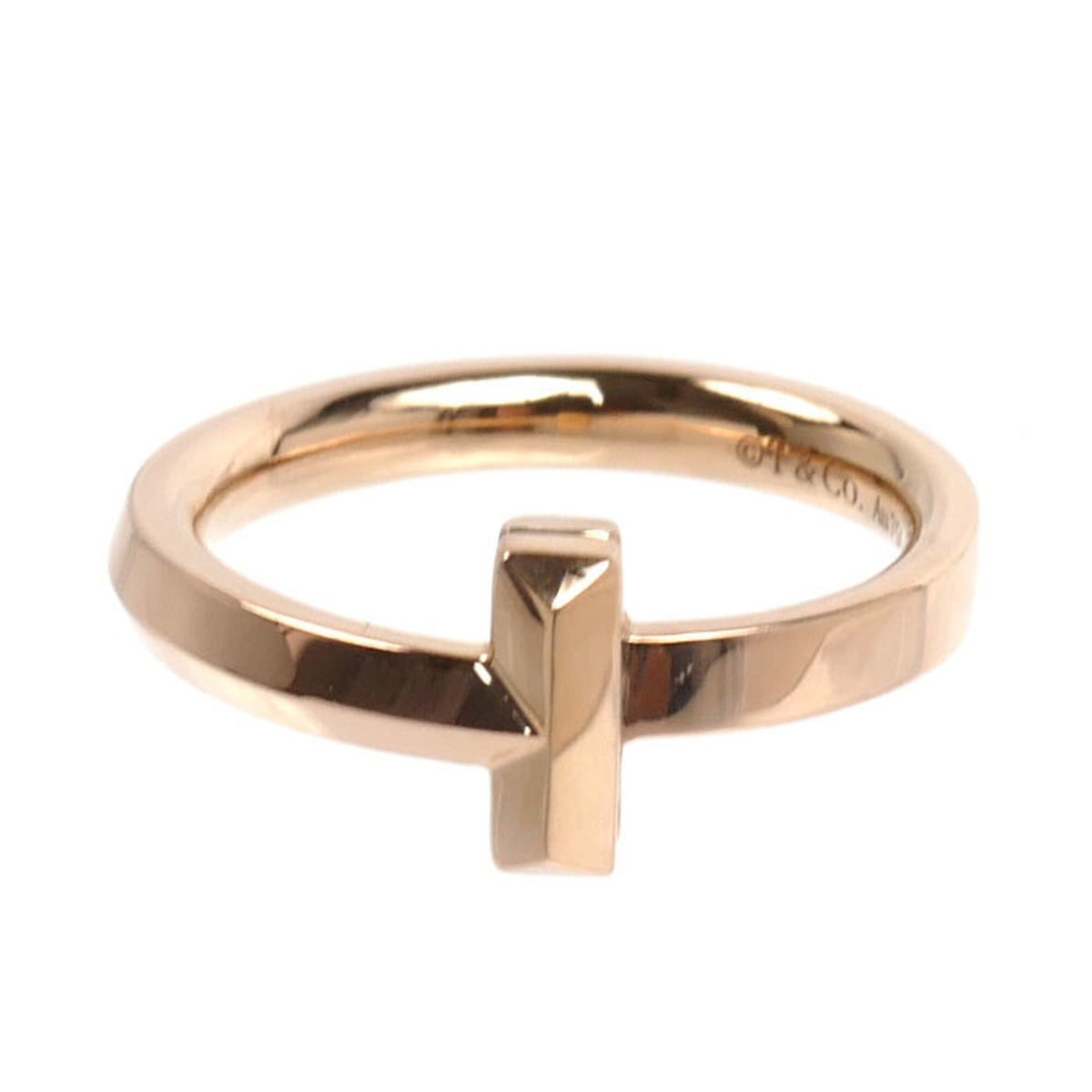 Tiffany Pink Gold (18K) Band Ring (Pre-Owned)