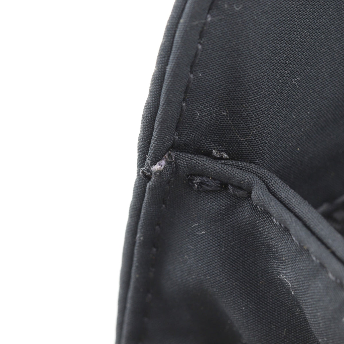 Bottega Veneta Black Nylon Shoulder Bag (Pre-Owned)
