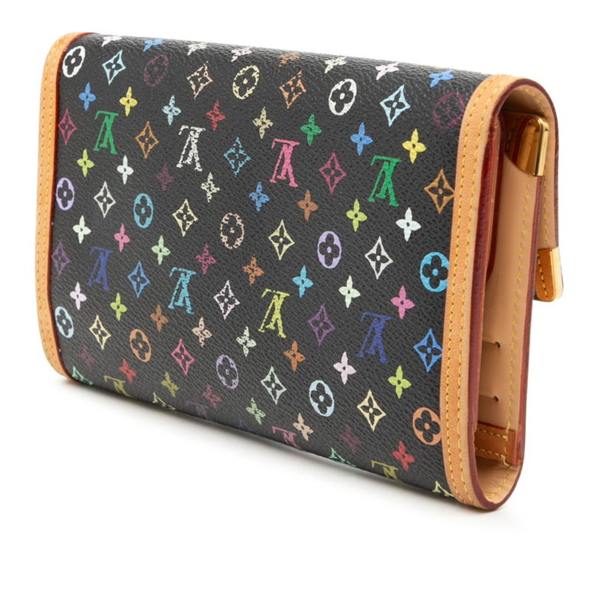 Louis Vuitton Black Multi-Color Noir Pvc Leather (Pre-Owned)