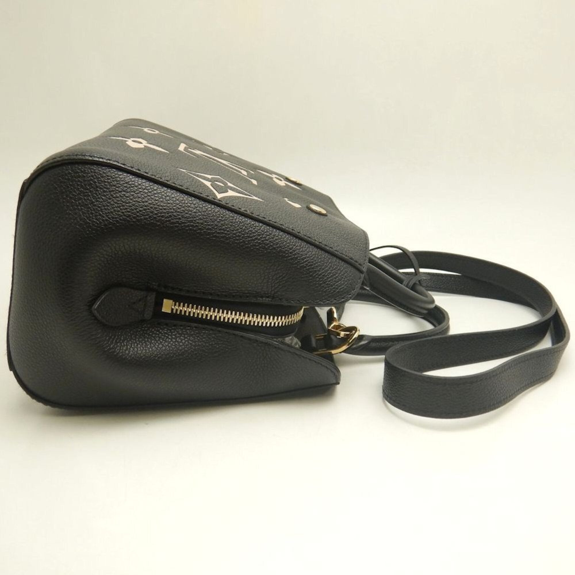 Louis Vuitton Monogram Noir Monogram Empreinte Handbag (Pre-Owned)