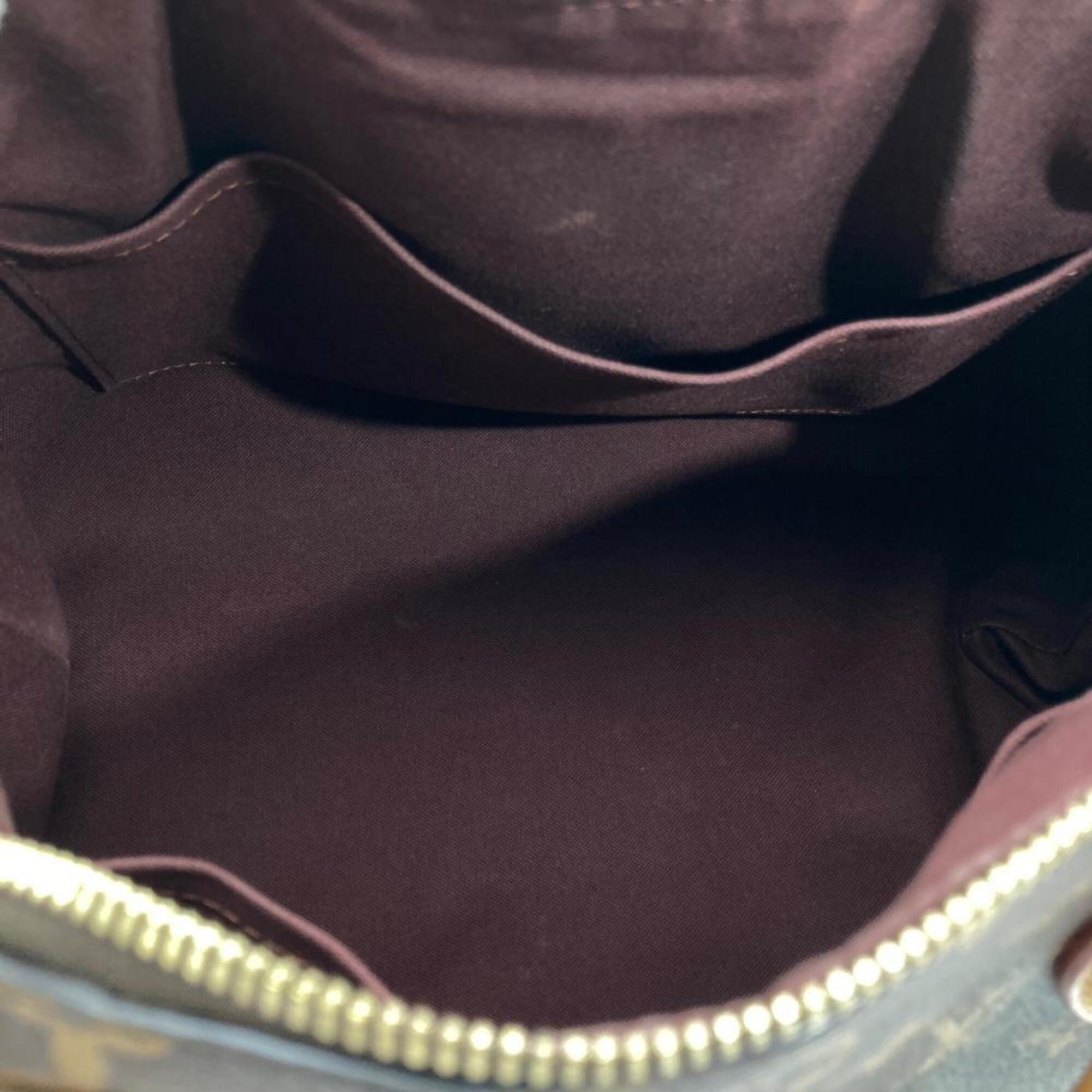 Louis Vuitton Brown Monogram Canvas Handbag (Pre-Owned)