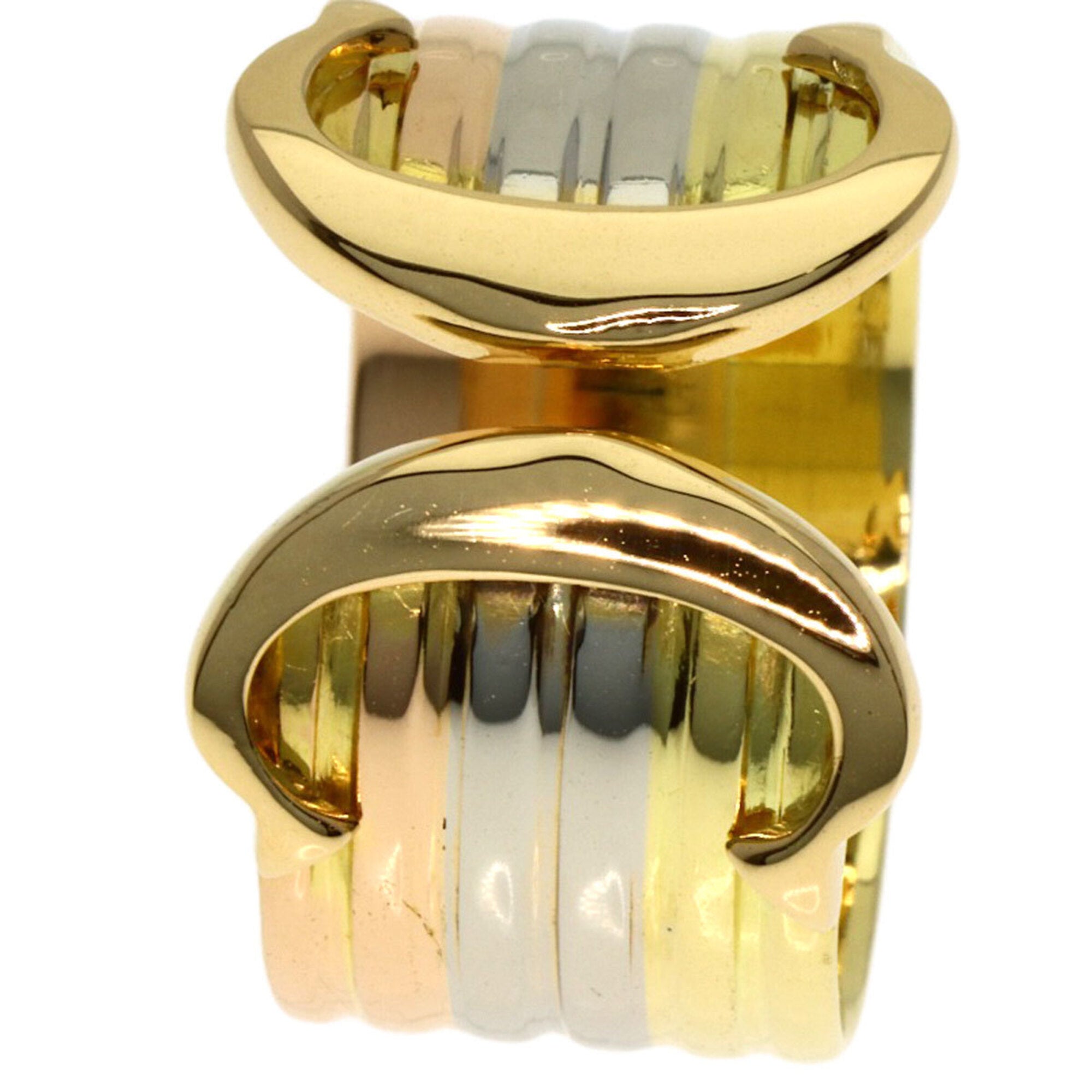 Cartier Yellow Gold (18K) Pink Gold (18K) White Gold (18K) Band Ring (Pre-Owned)