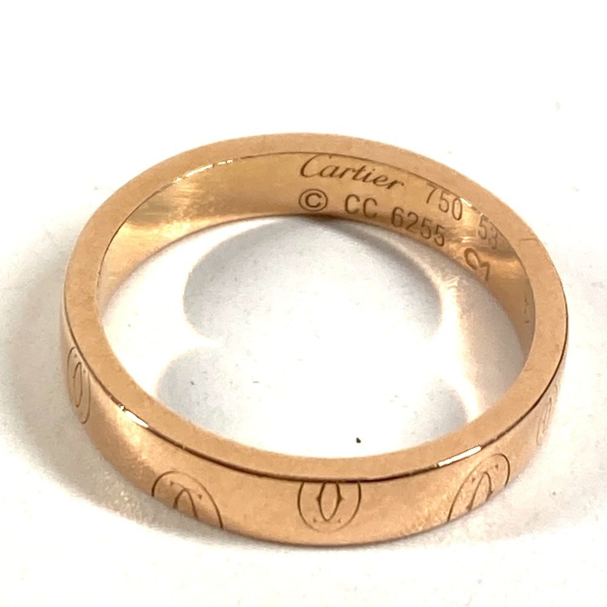 Cartier Pink Gold Pink Gold (18K) Band Ring (Pre-Owned)