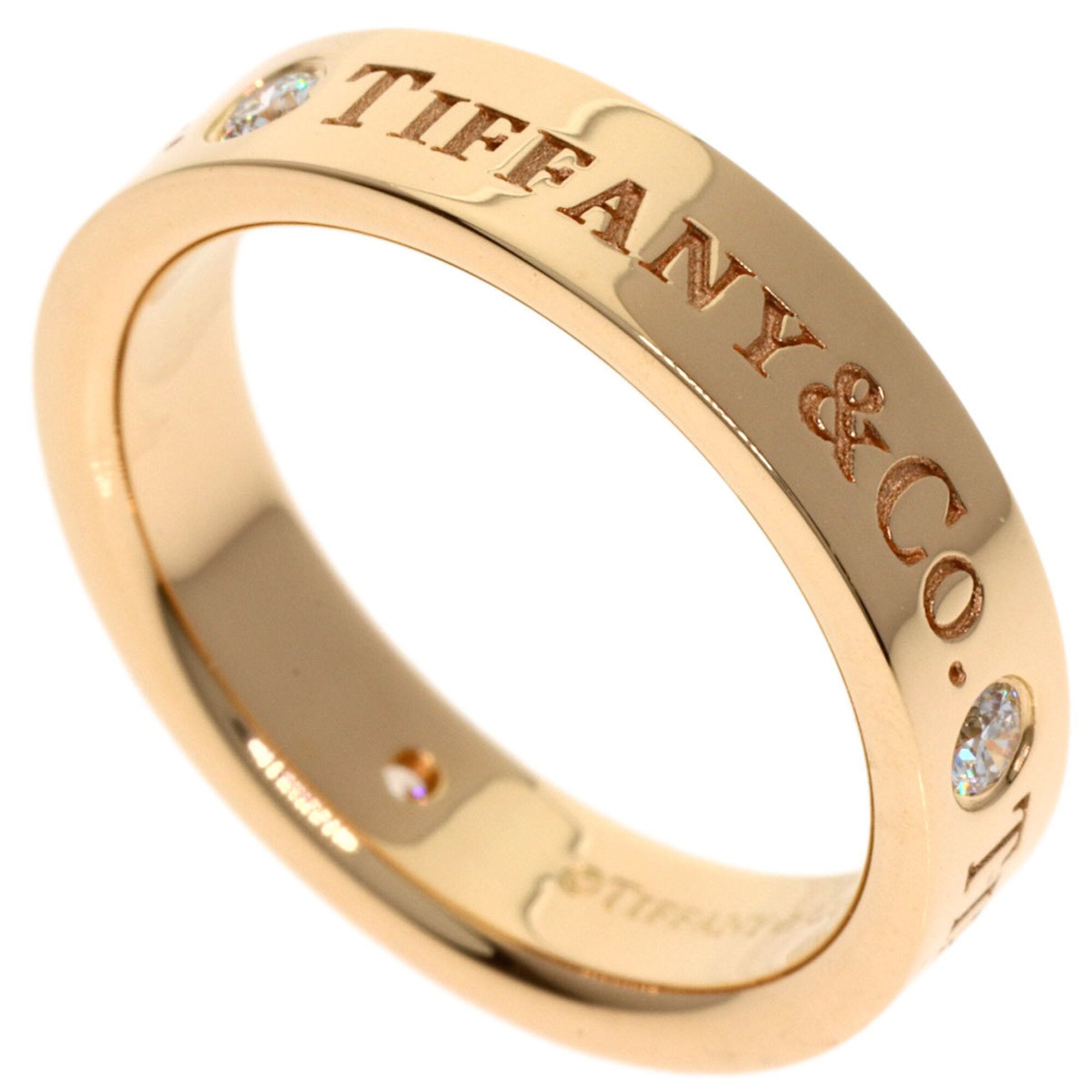 Tiffany Pink Gold (18K) Band Ring (Pre-Owned)