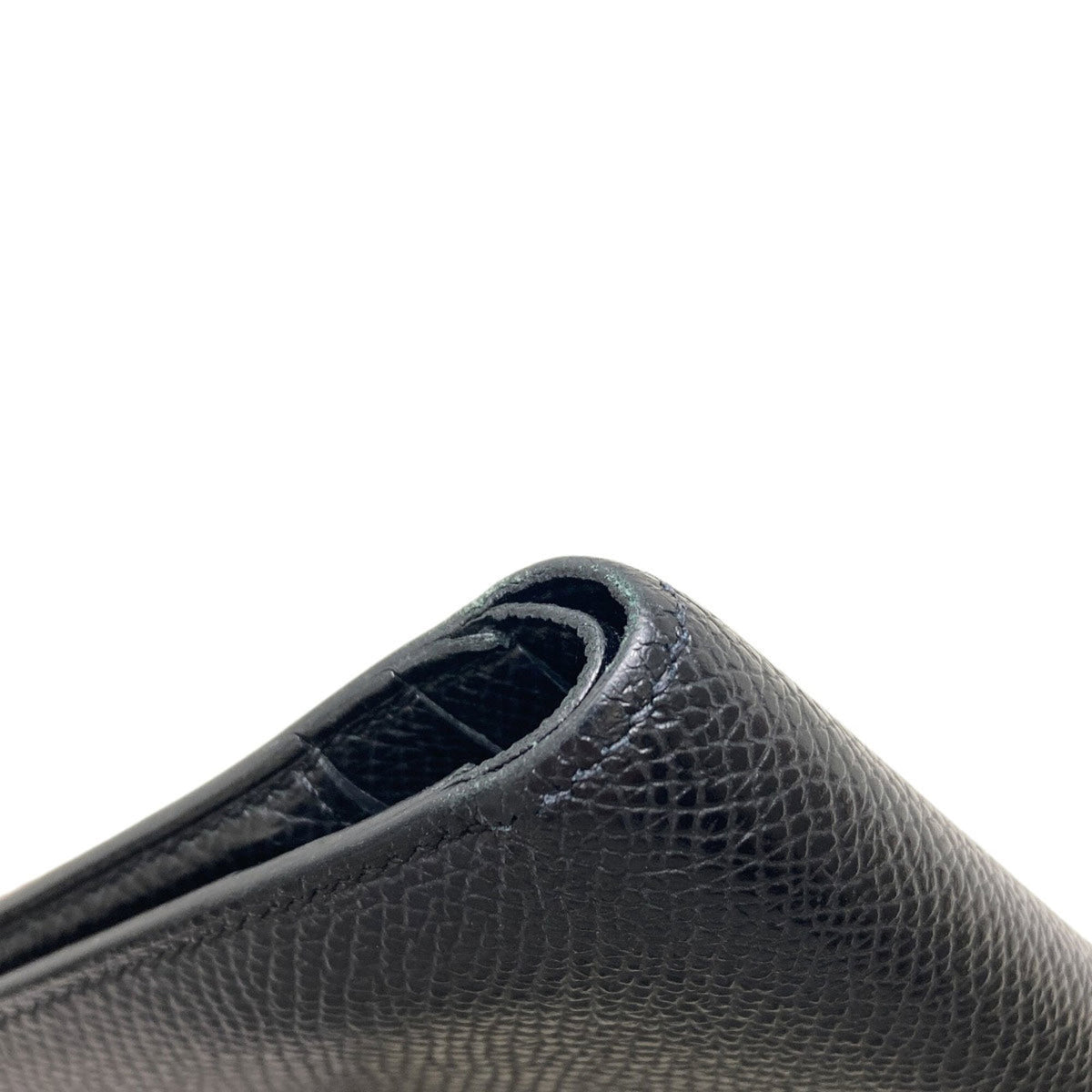 Hermes Black Epsom Leather Wallet (Bi-Fold) (Pre-Owned)