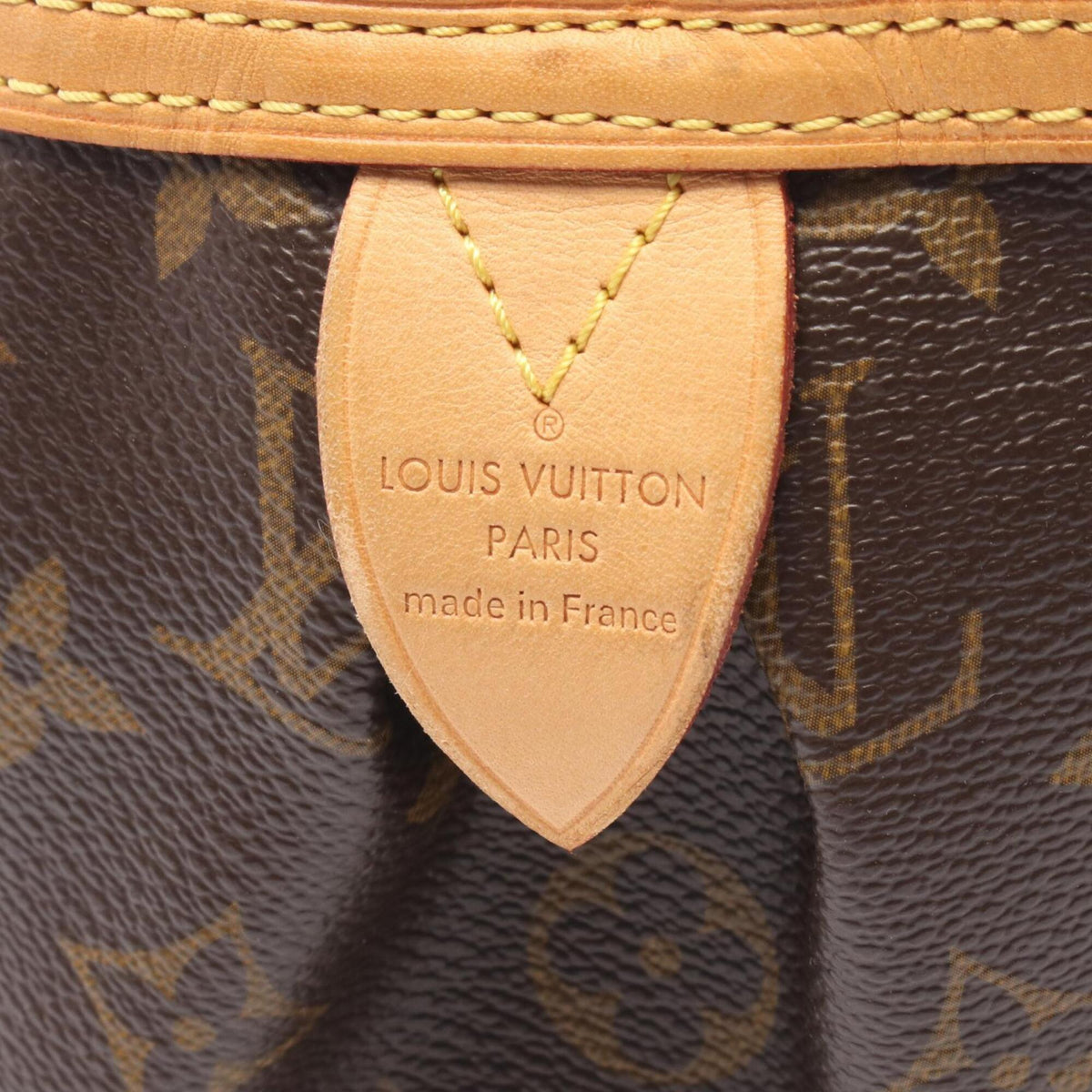 Louis Vuitton Brown Monogram Monogram Leather Handbag Shoulder Bag (Pre-Owned)