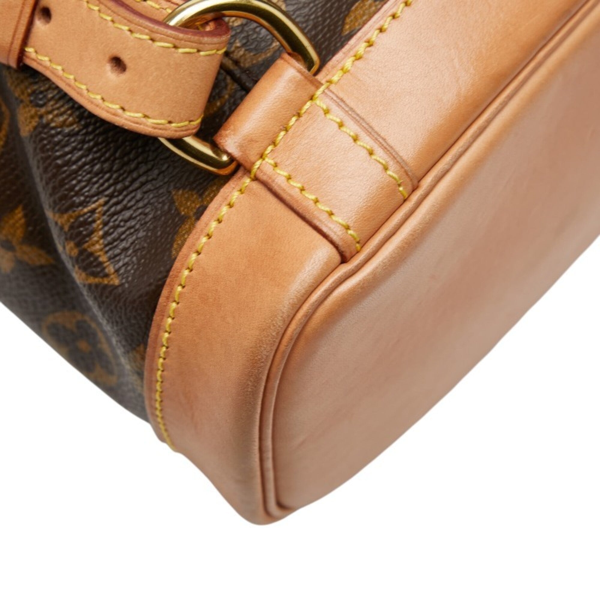 Louis Vuitton Monogram Brown Pvc Leather Backpack (Pre-Owned)