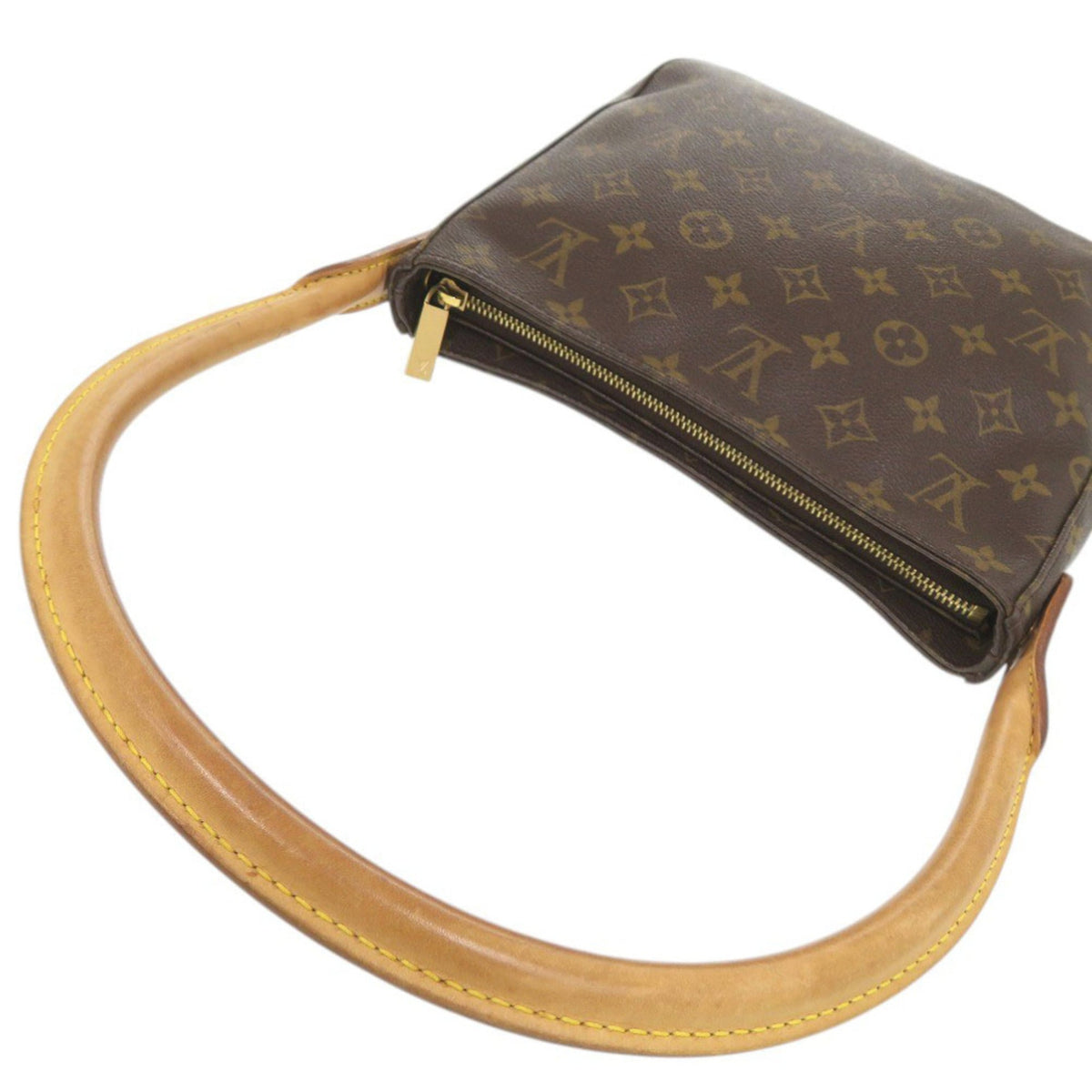 Louis Vuitton Brown Monogram Shoulder Bag (Pre-Owned)