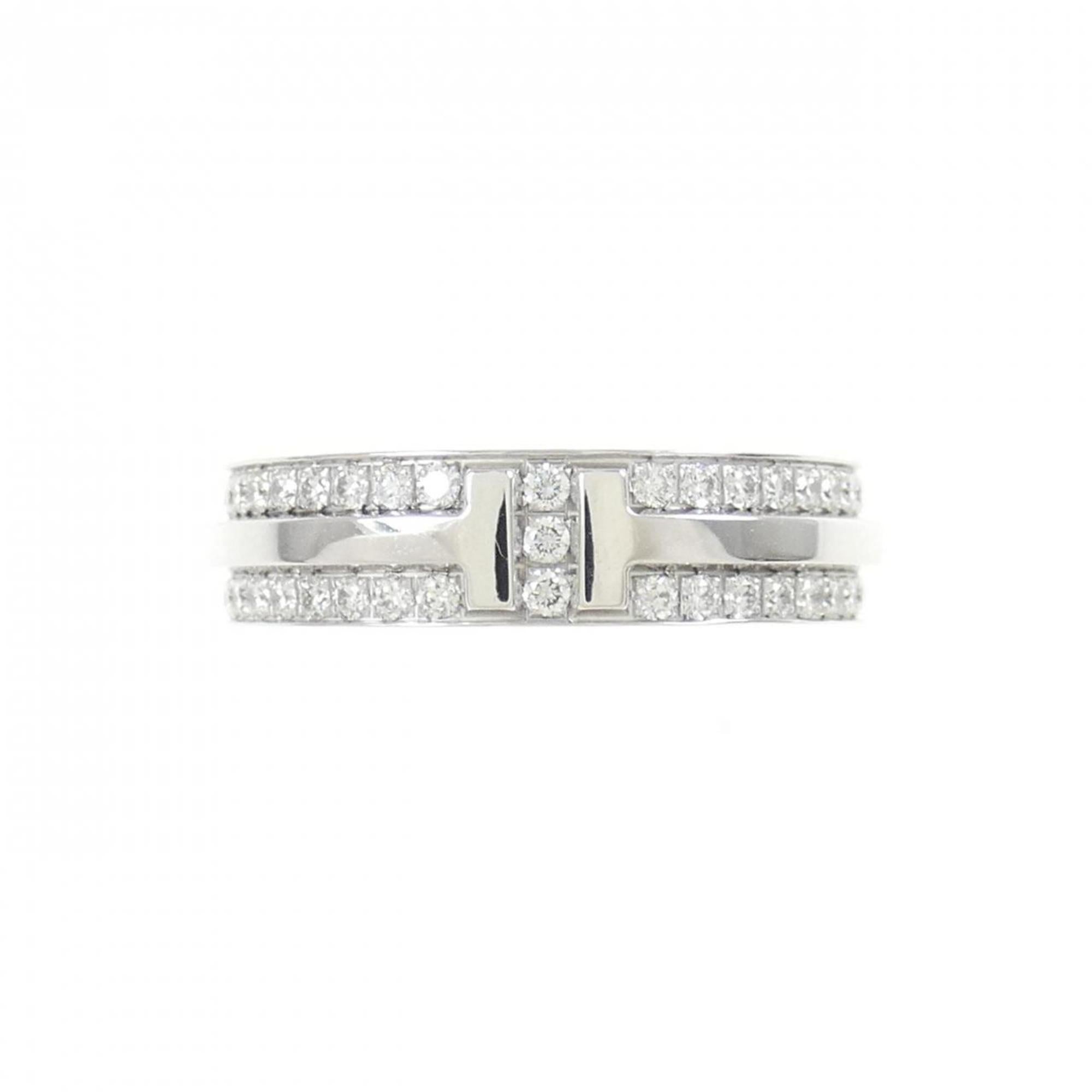 Tiffany White Gold (18K) Band Ring (Pre-Owned)