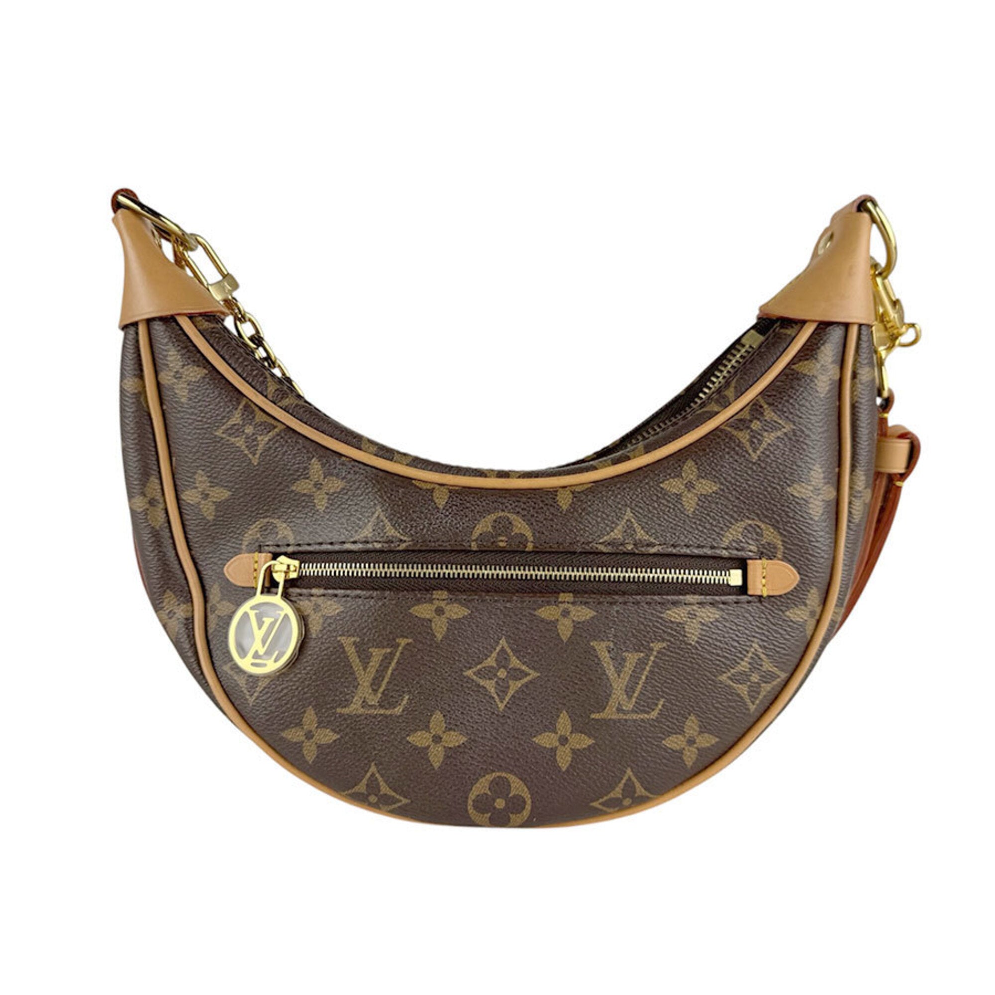 Louis Vuitton Brown Monogram Shoulder Bag (Pre-Owned)