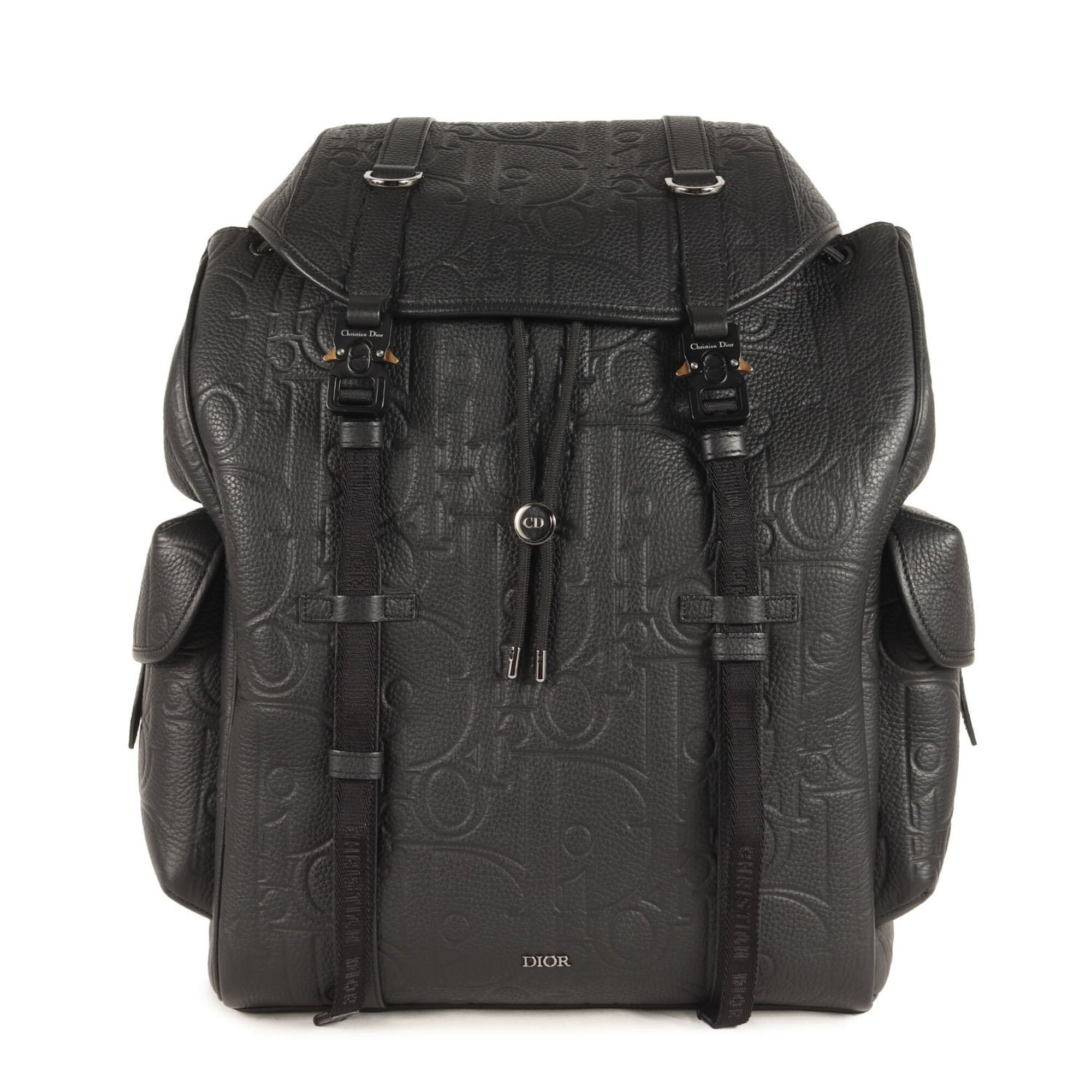 Christian Dior Black Leather Backpack (Pre-Owned)
