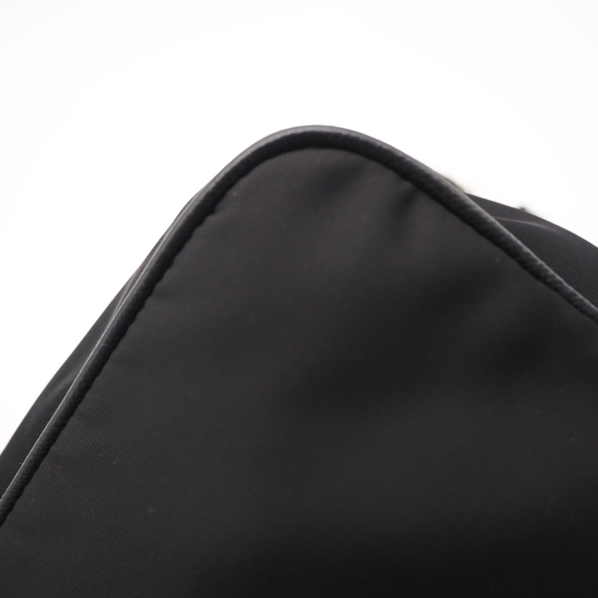 Prada Black Nylon Pouch Shoulder Bag (Pre-Owned)