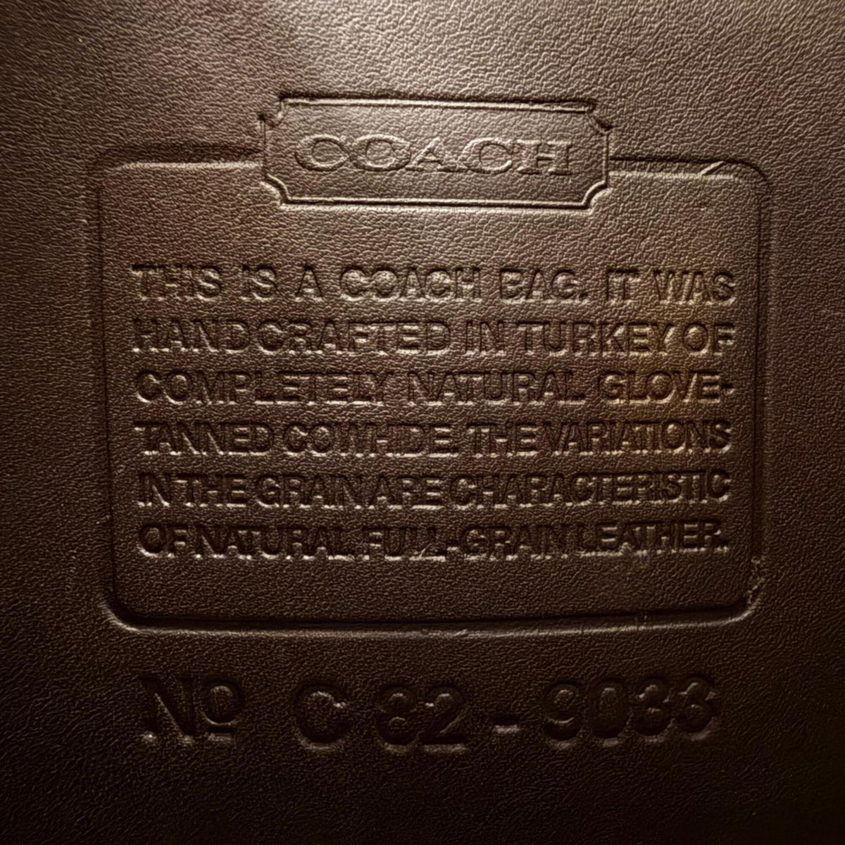 Coach Brown Leather Shoulder Bag (Pre-Owned)