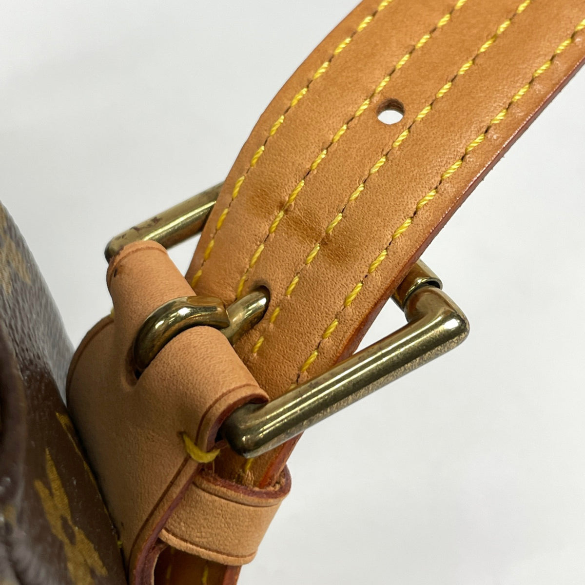 Louis Vuitton Brown Monogram Handbag Shoulder Bag (Pre-Owned)