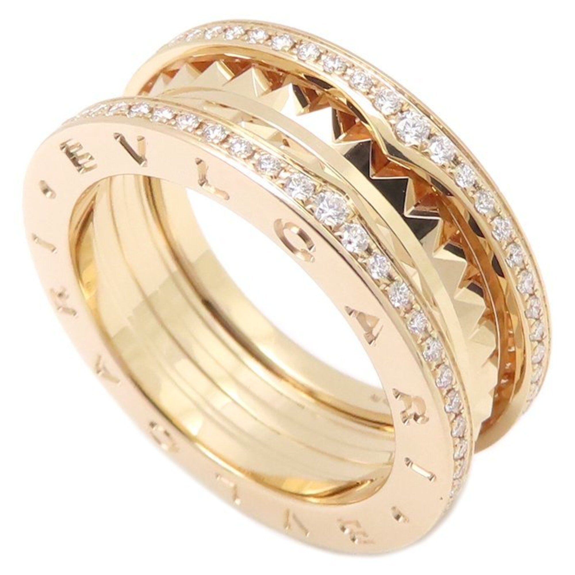 Bvlgari B.Zero1 Pink Gold (18K) Band Ring (Pre-Owned)