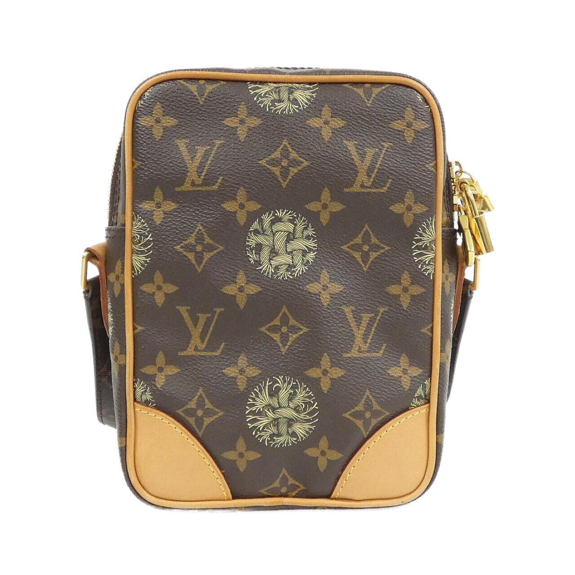 Louis Vuitton Brown Coated Canvas Shoulder Bag (Pre-Owned)