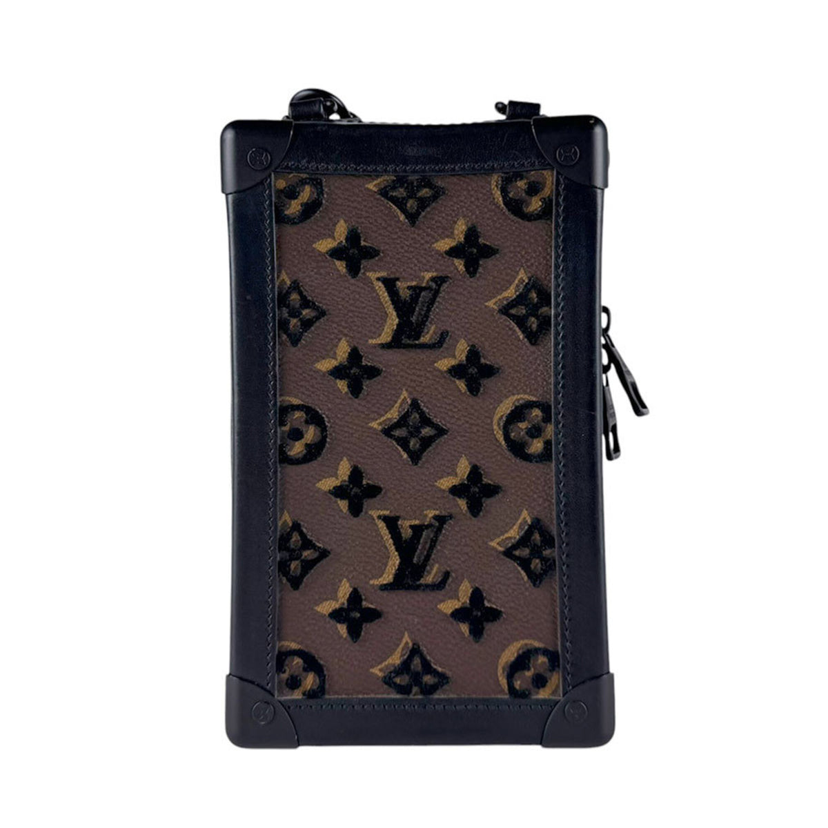 Louis Vuitton Black Brown Shoulder Bag (Pre-Owned)