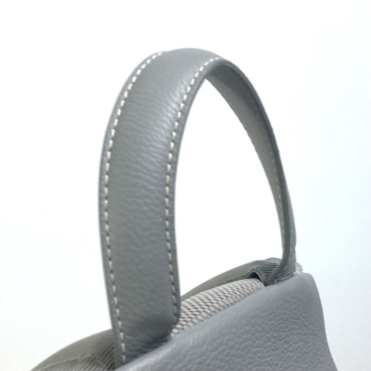 Christian Dior Gray Leather Backpack (Pre-Owned)